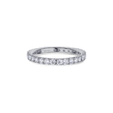 18K White Gold Custom Eternity Band