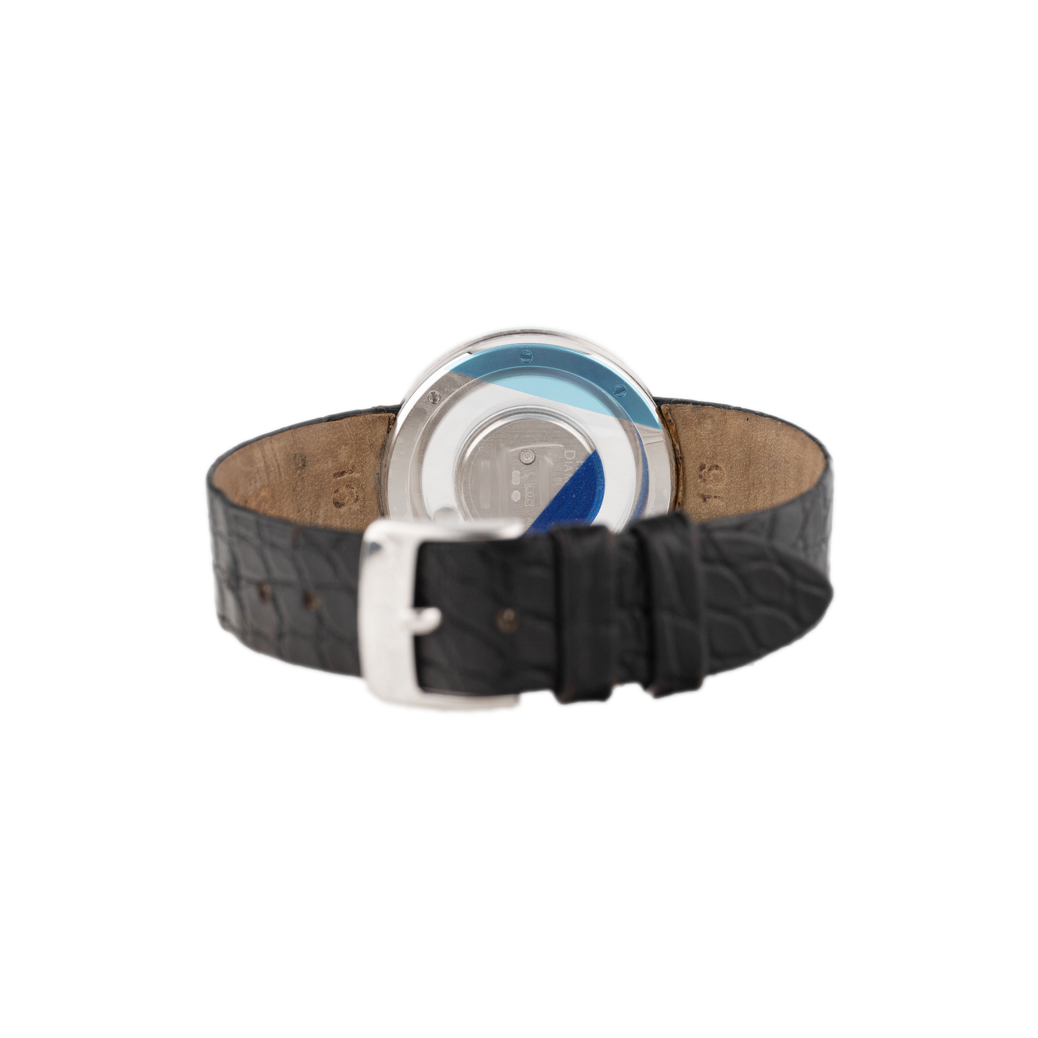 Chopard Happy Diamonds White Gold White Dial Alligator strap Quartz 31mm 20/6923