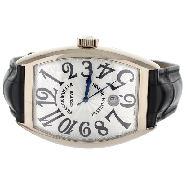 Frank Muller Casablanca Silver Dial White Gold  37X48MM 8880 SC DT