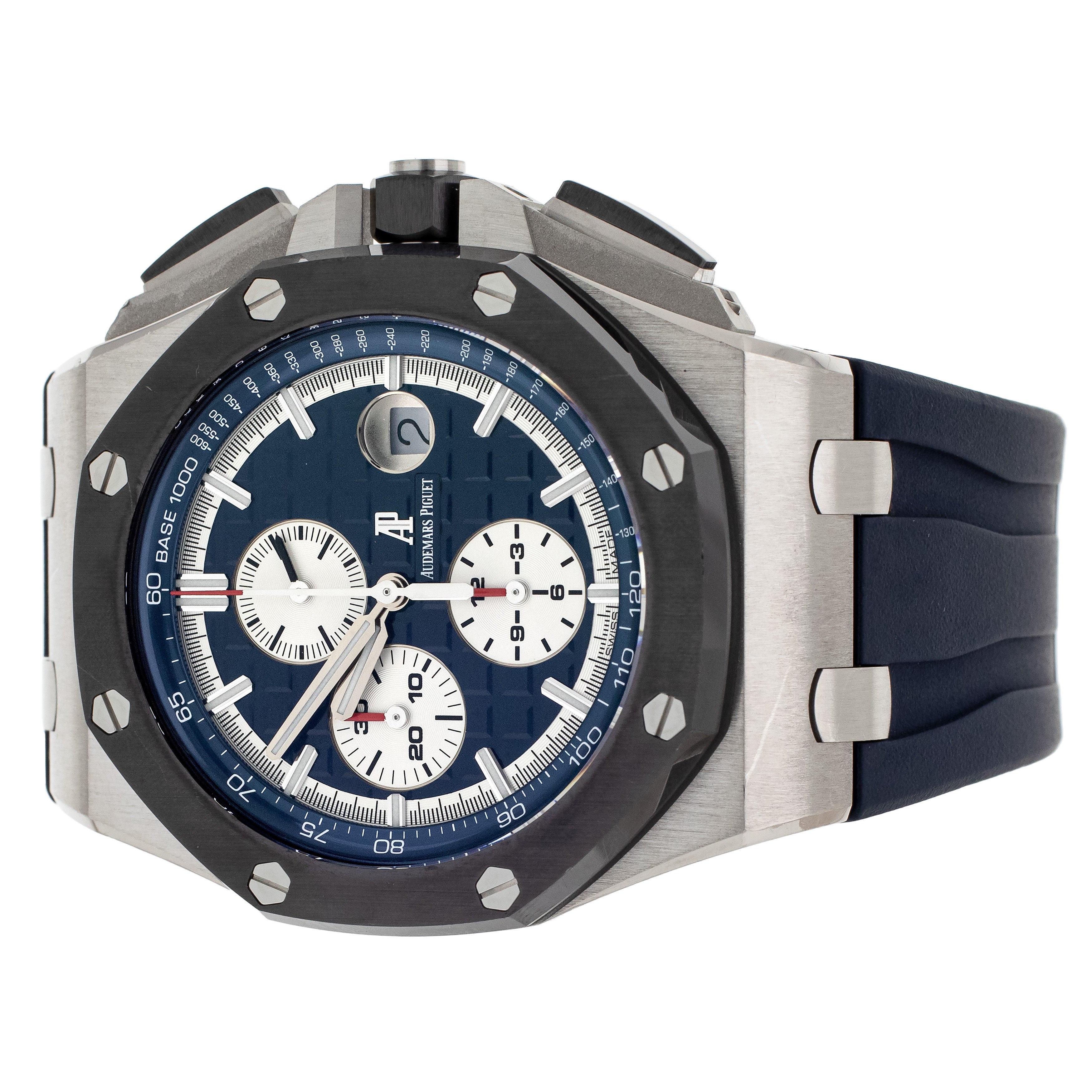 Audemars Piguet Royal Oak Offshore Blue Dial Platinum 44mm 26401PO.OO