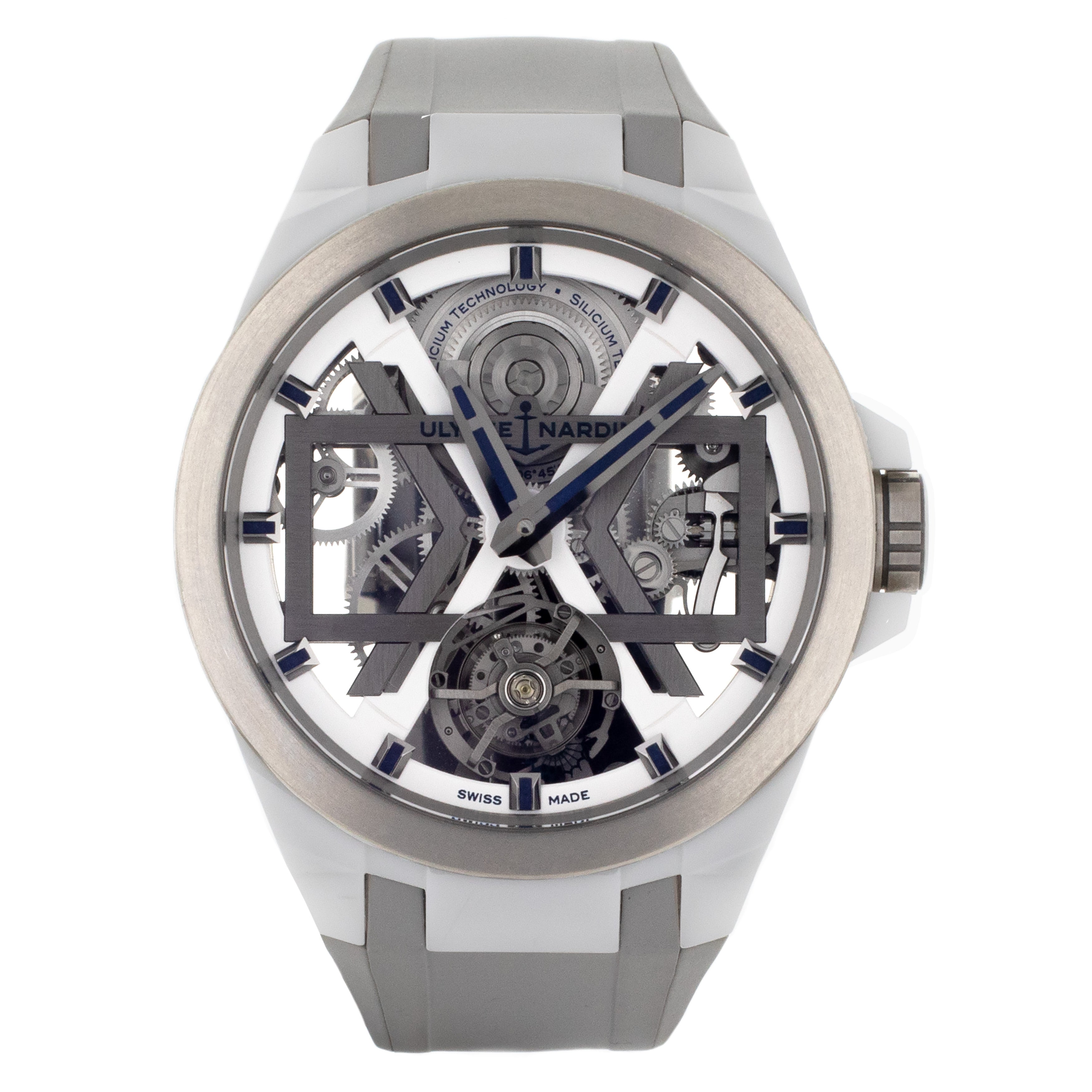 Ulysse Nardin Blast Skeleton Tourbillion Ceramic 45mm 1723 400 3A 00 Full Set