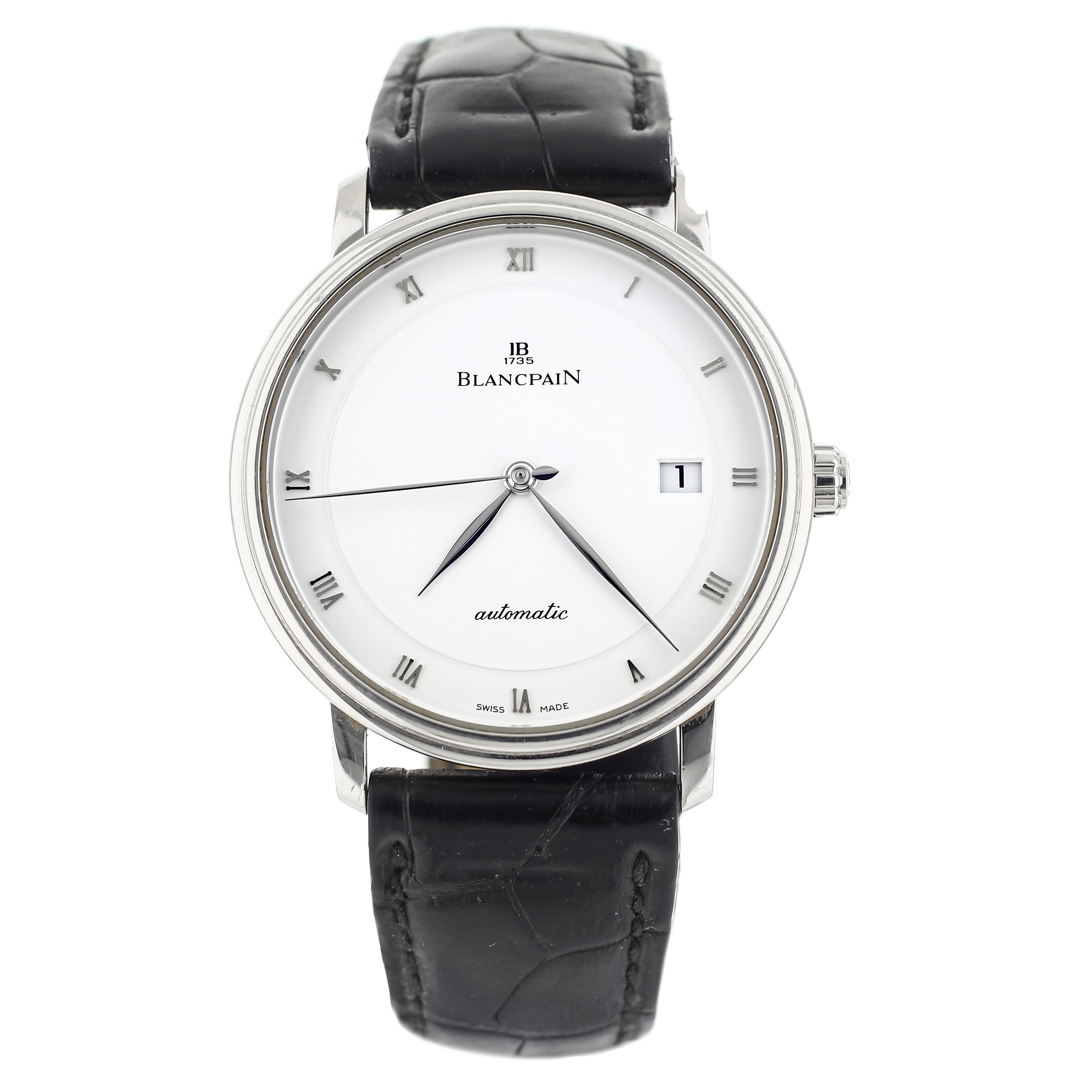 Blancpain Villeret Ultra Slim White Dial Stainless Steel 37.5mm 6223 1