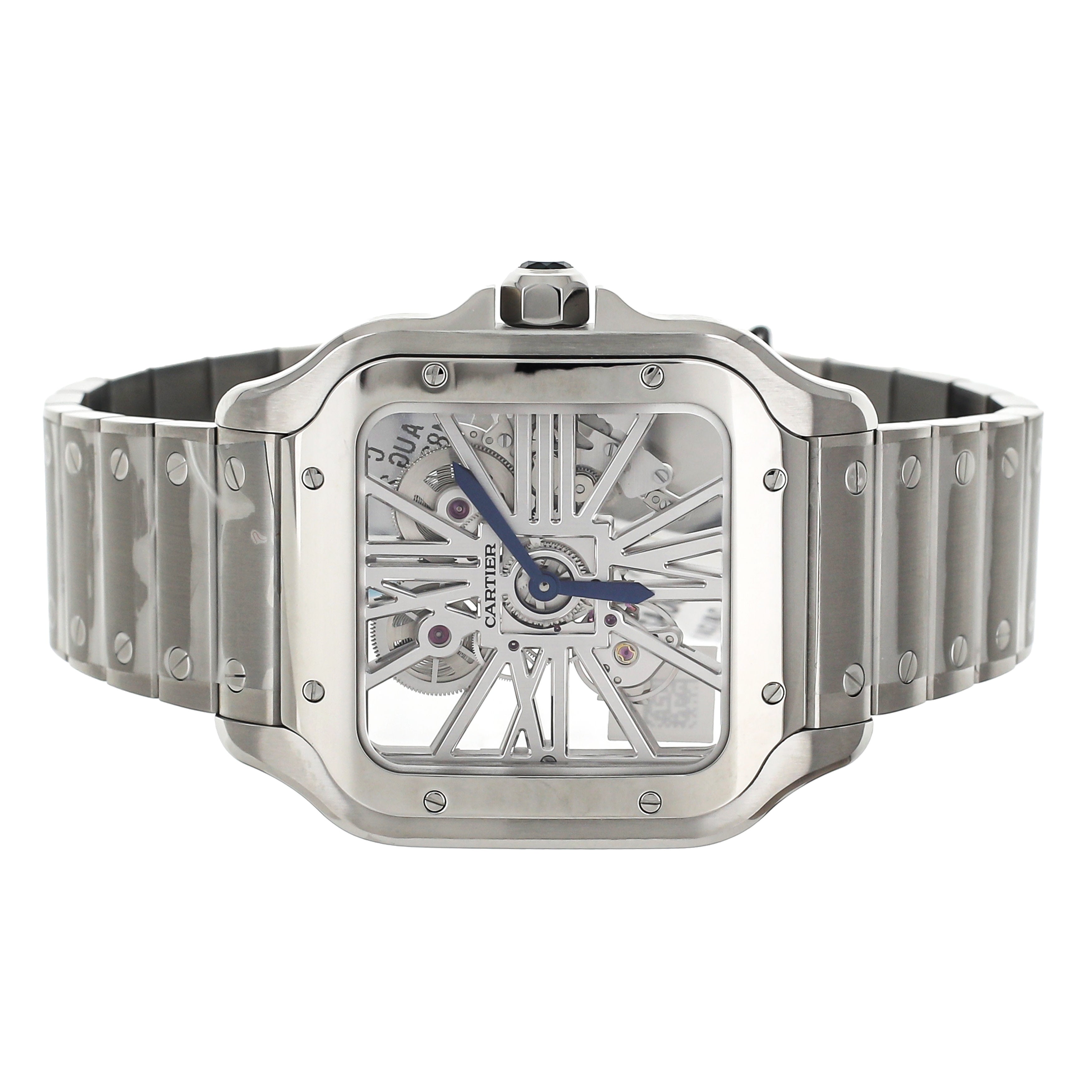 Cartier santos steel online bracelet