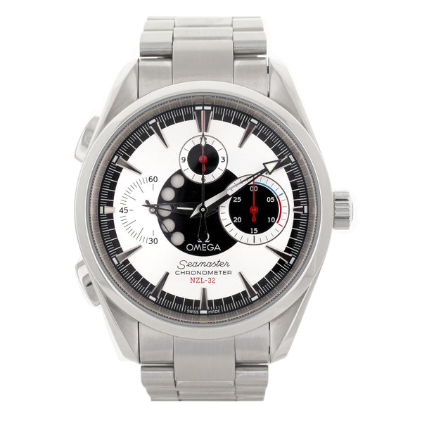 Omega Seamaster Aquaterra Nzl 32 Chronograph 44mm 2513.30.000 Full Set