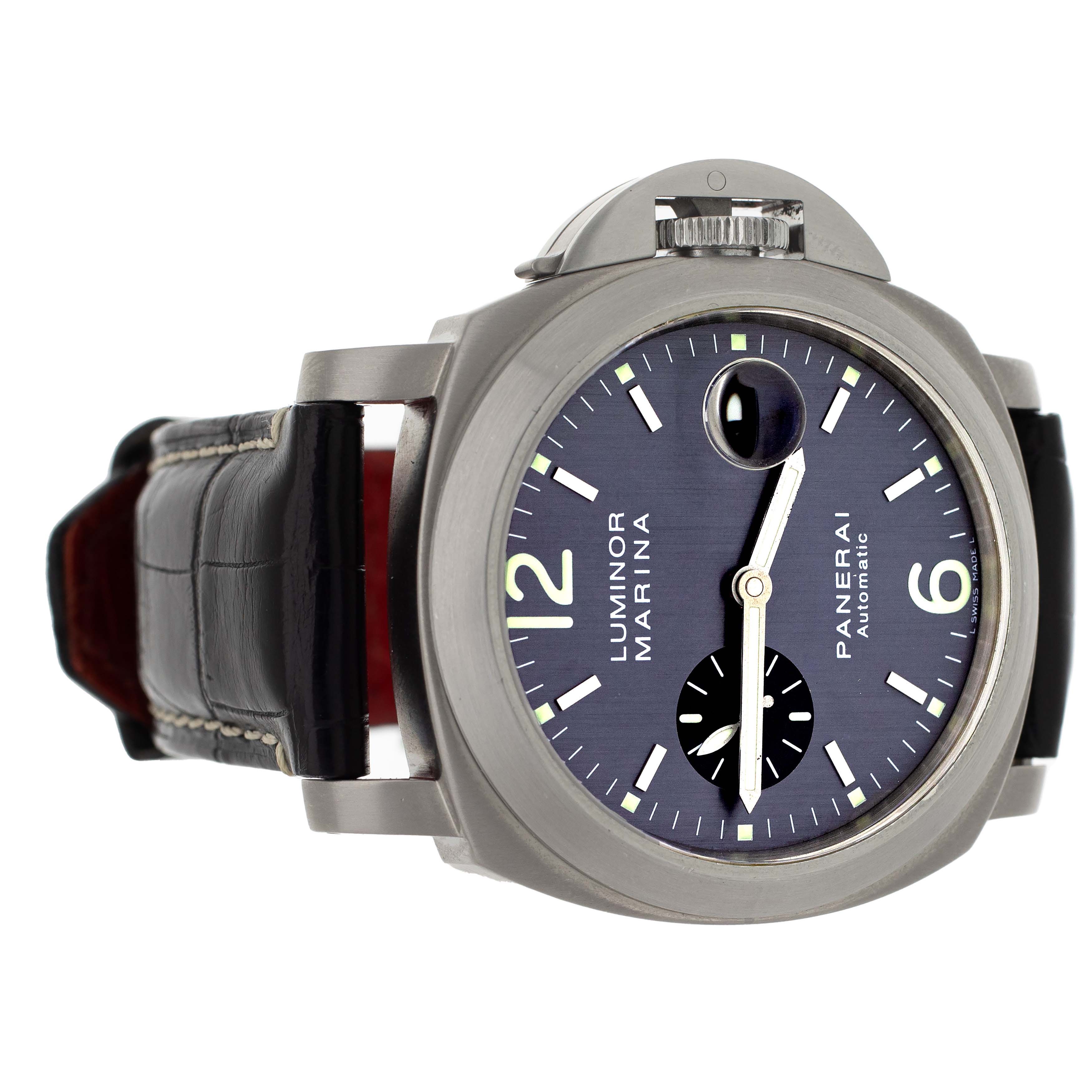 Panerai Luminor Marina Automatic Titanium Gray Dial 44mm PAM00091