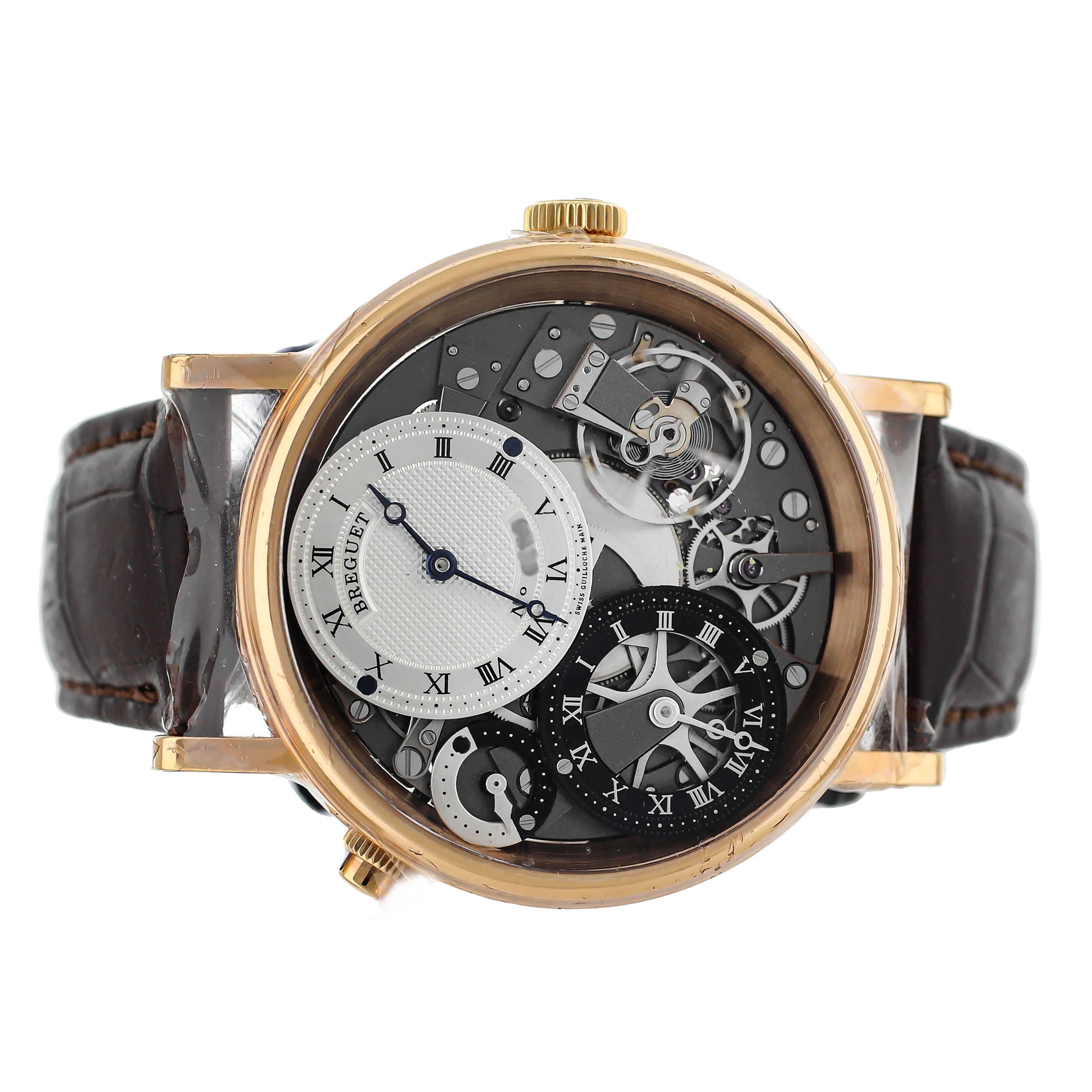 Breguet Tradition GMT Skeleton Rose Gold Manual 40mm 7067BR G1 9W6 Ful