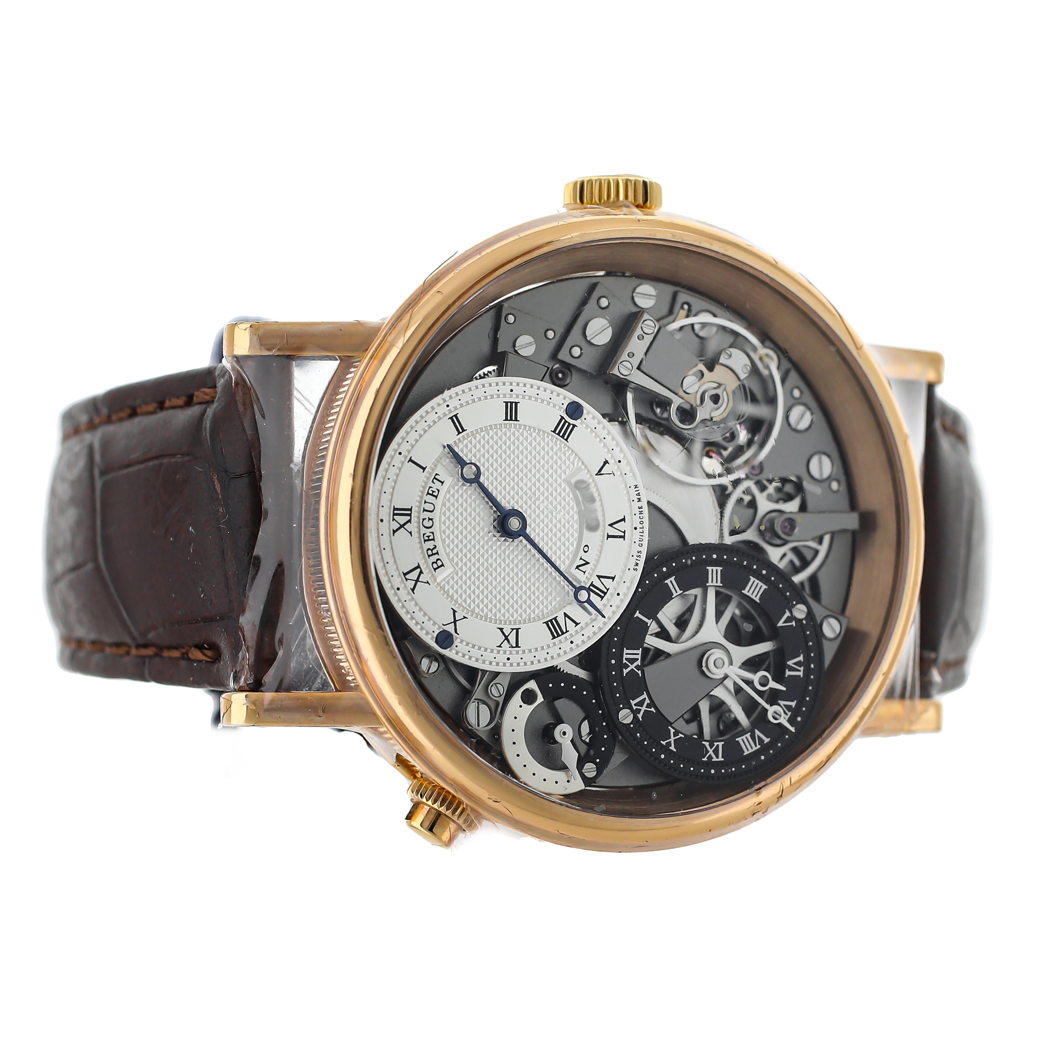 Breguet Tradition GMT Skeleton Rose Gold Manual 40mm 7067BR G1 9W6 Ful