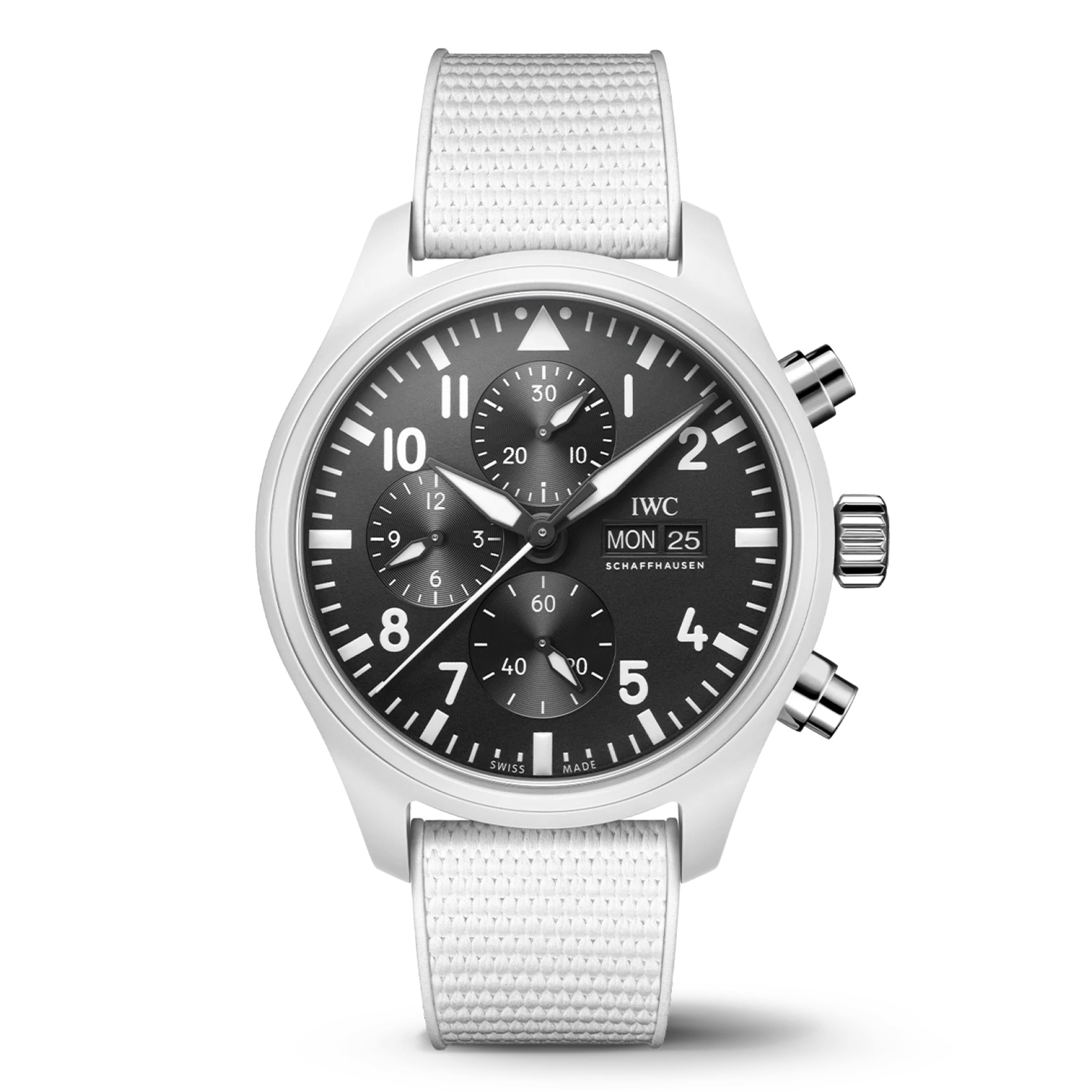 IWC Pilot's Watch Chronograph Lake Tahoe Watch, 44.5mm Black Dial, IW389105