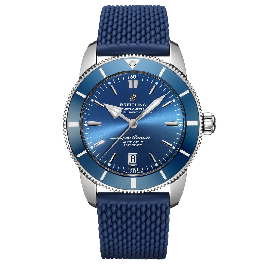 Breitling Superocean Heritage B20 Automatic Watch, 46mm Blue Dial, AB2