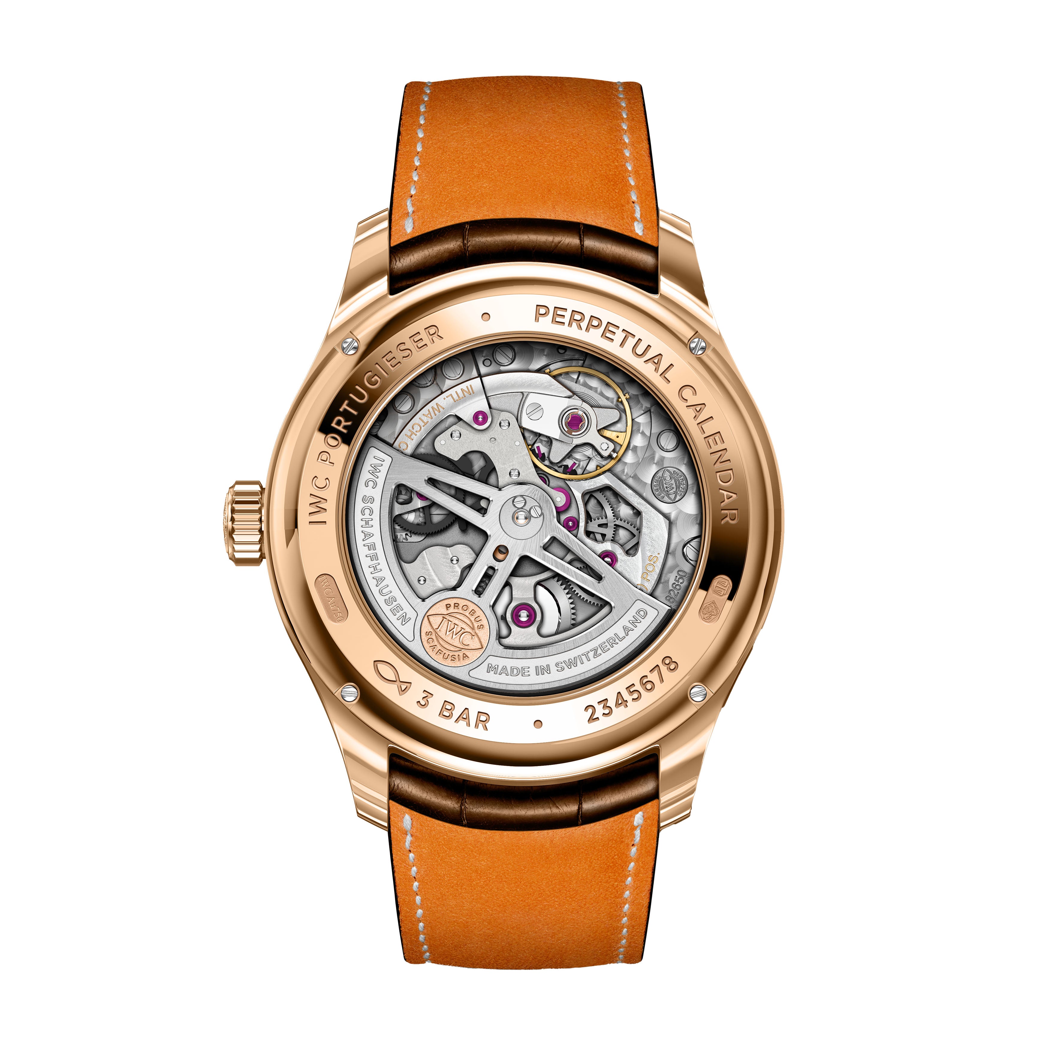 IWC Portugieser Perpetual Calendar 42 Watch, 42.4mm White Dial, IW344202