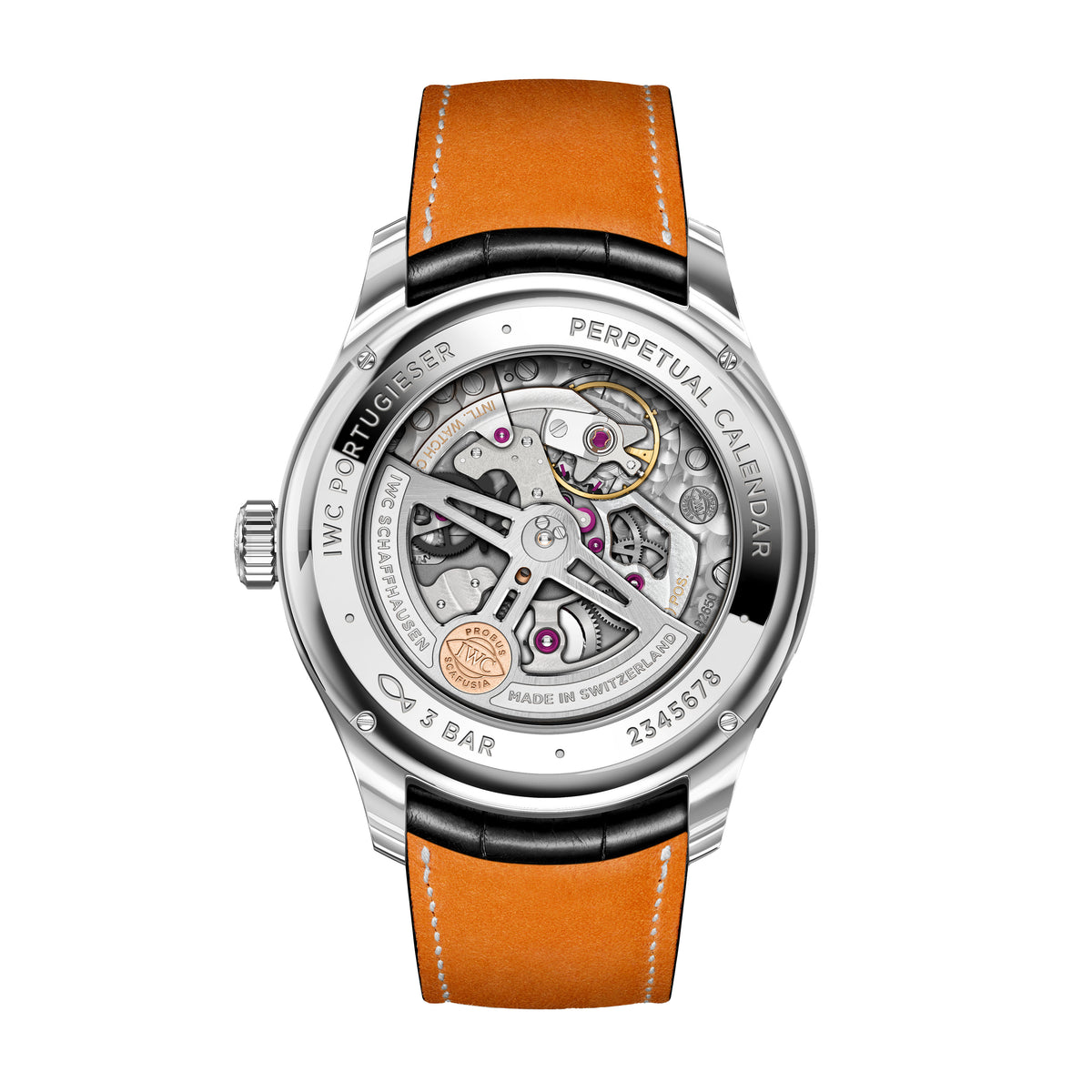 IWC Portugieser Perpetual Calendar 42 Watch, 42.4mm White Dial, IW344203