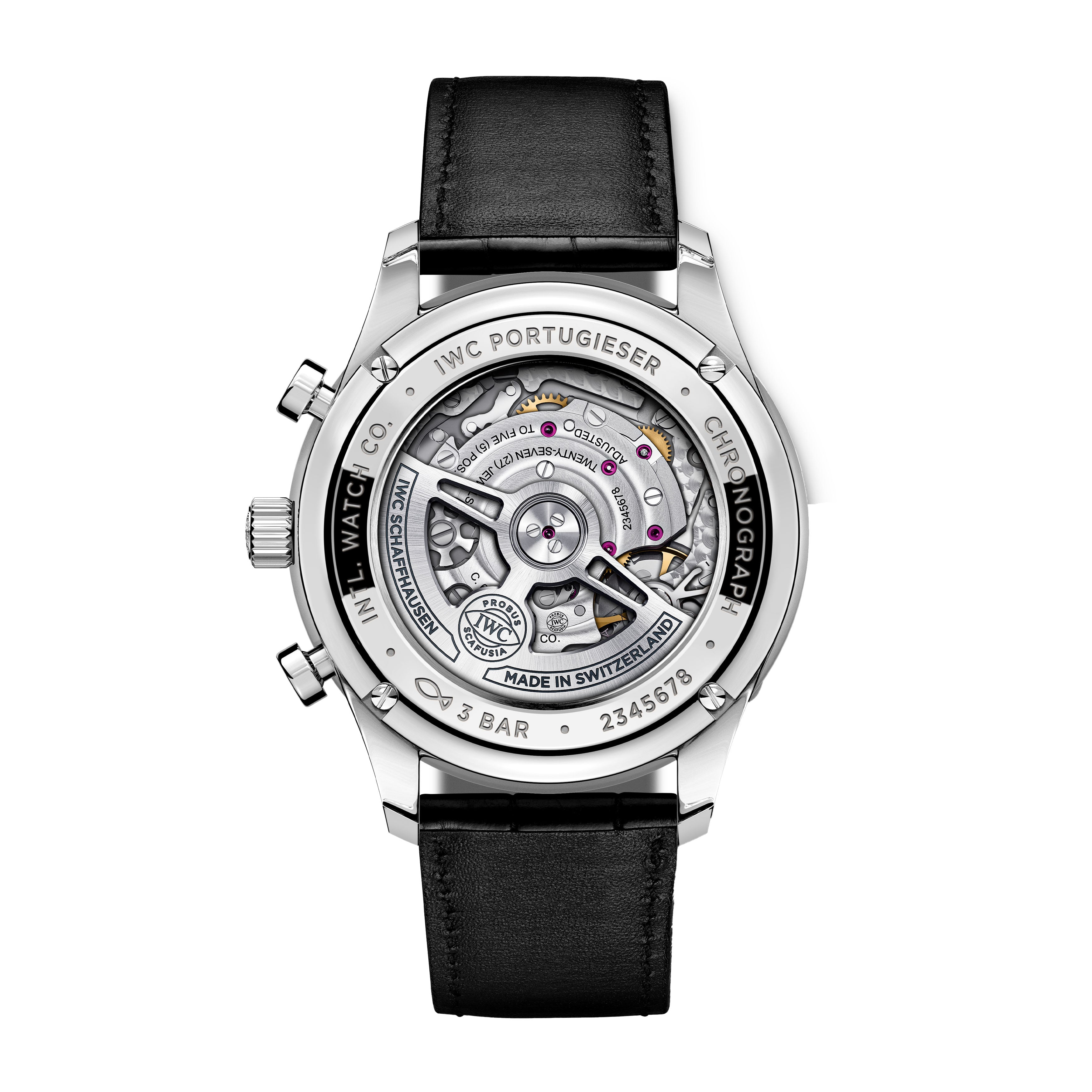 IWC Portugieser Chronograph Watch, 41mm White Dial, IW371604