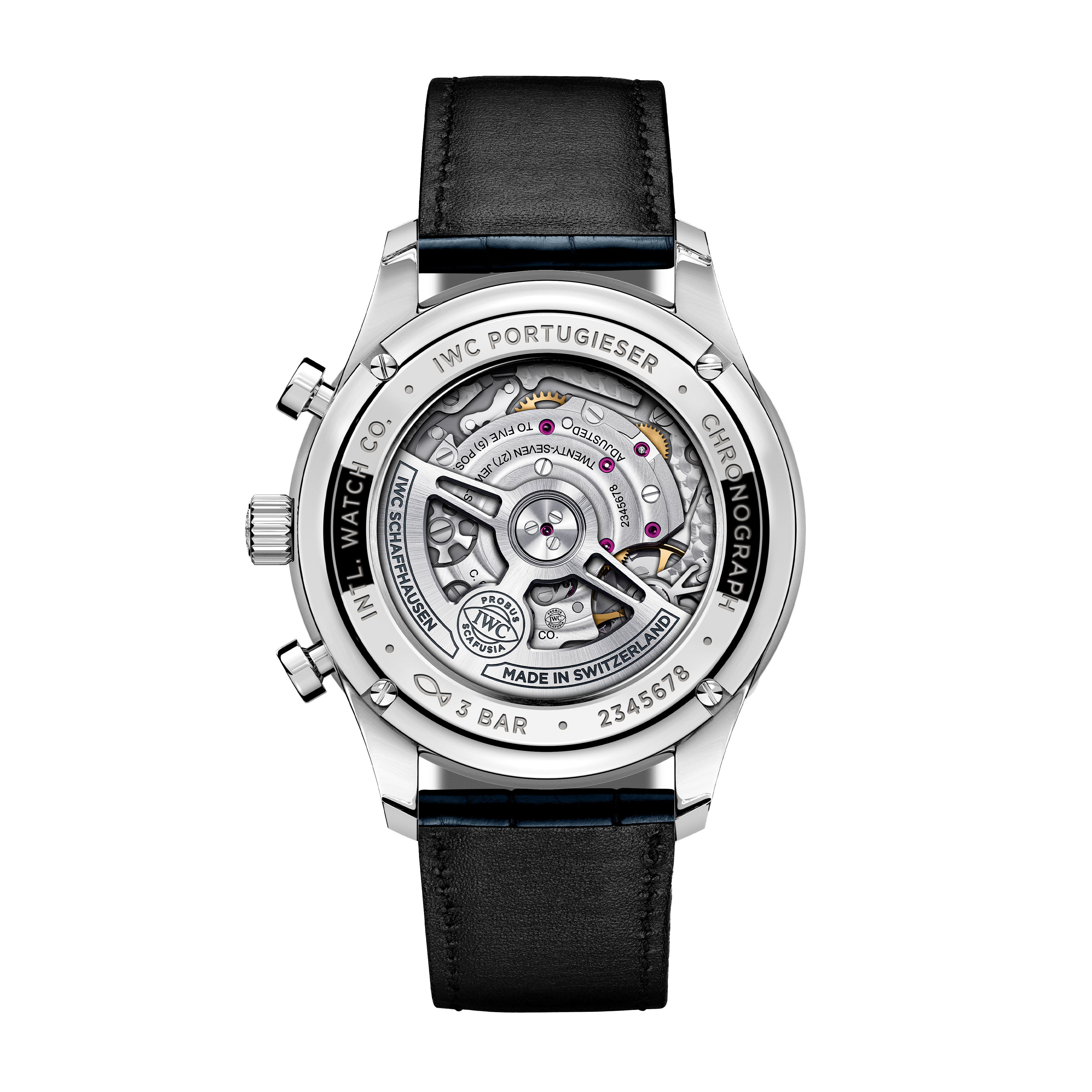 IWC Portugieser Chronograph Watch, 41mm Silver Dial, IW371605