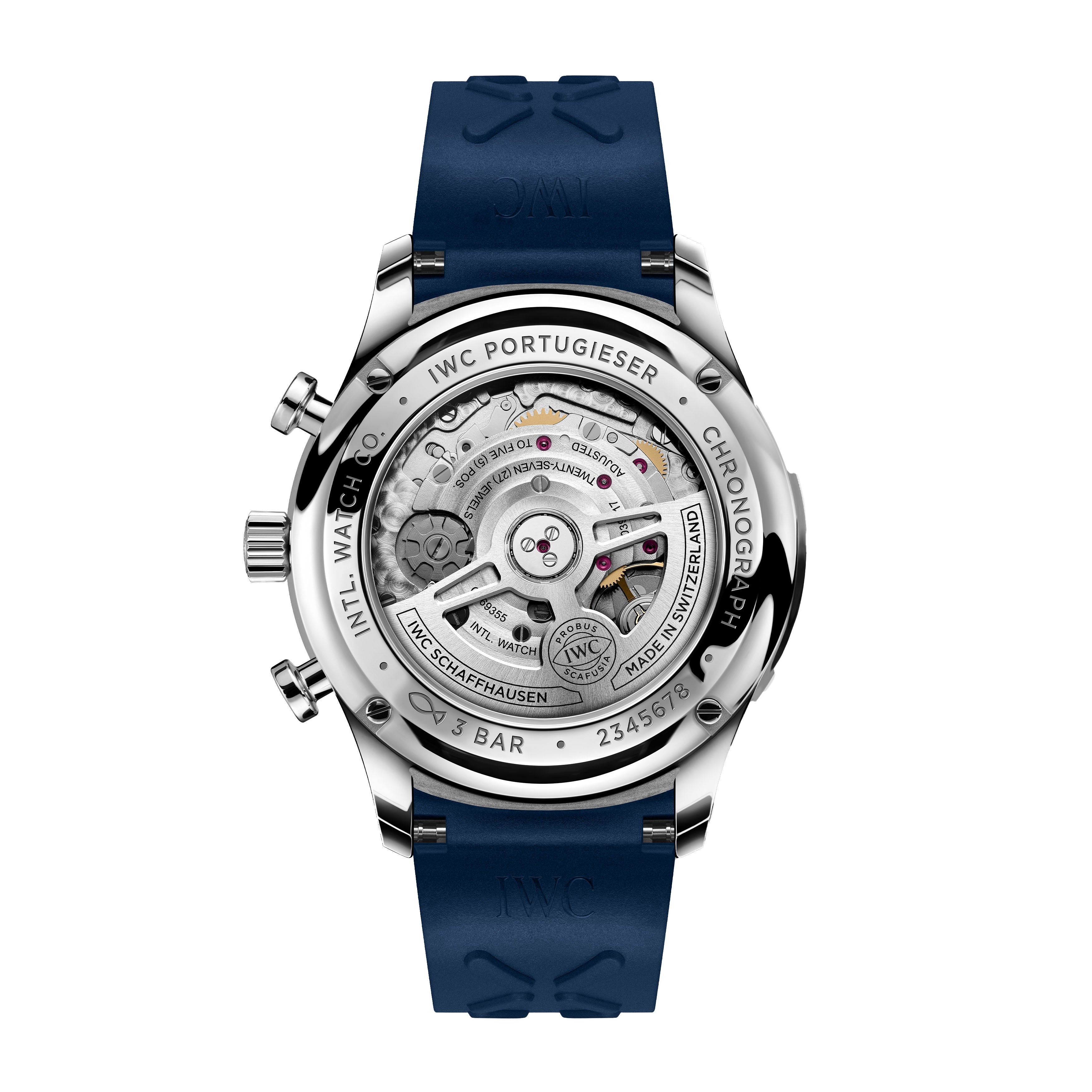 IWC Portugieser Chronograph Watch, 41mm White Dial, IW371620