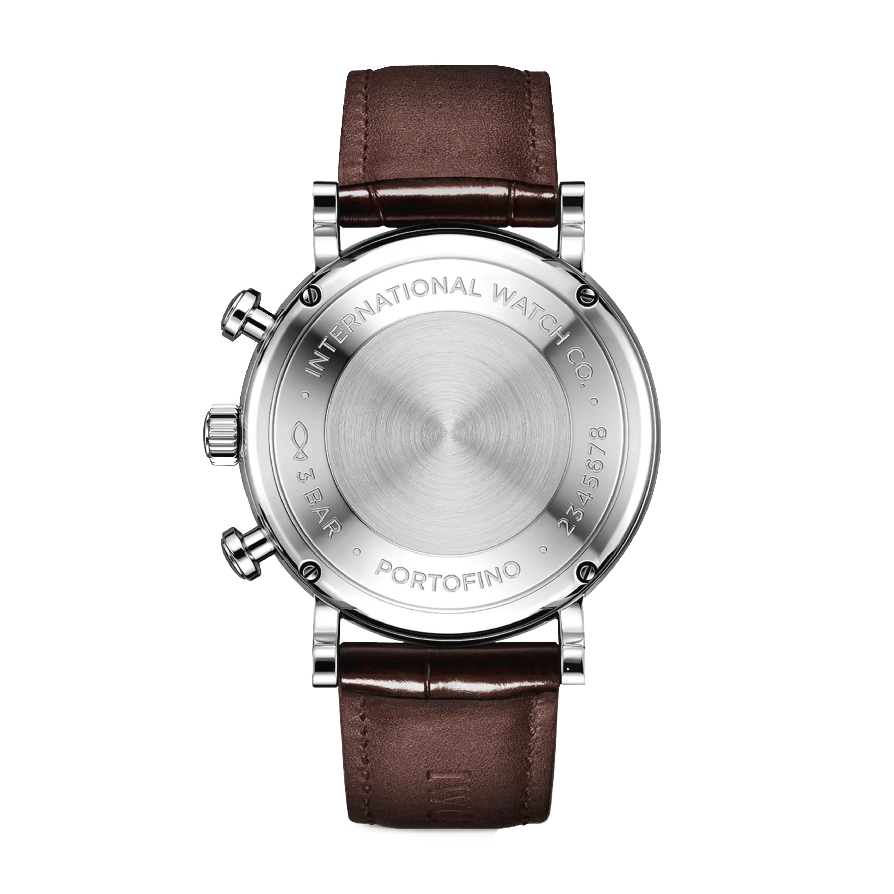 IWC Portofino Chronograph 39 Watch, 39mm Black Dial, IW391404