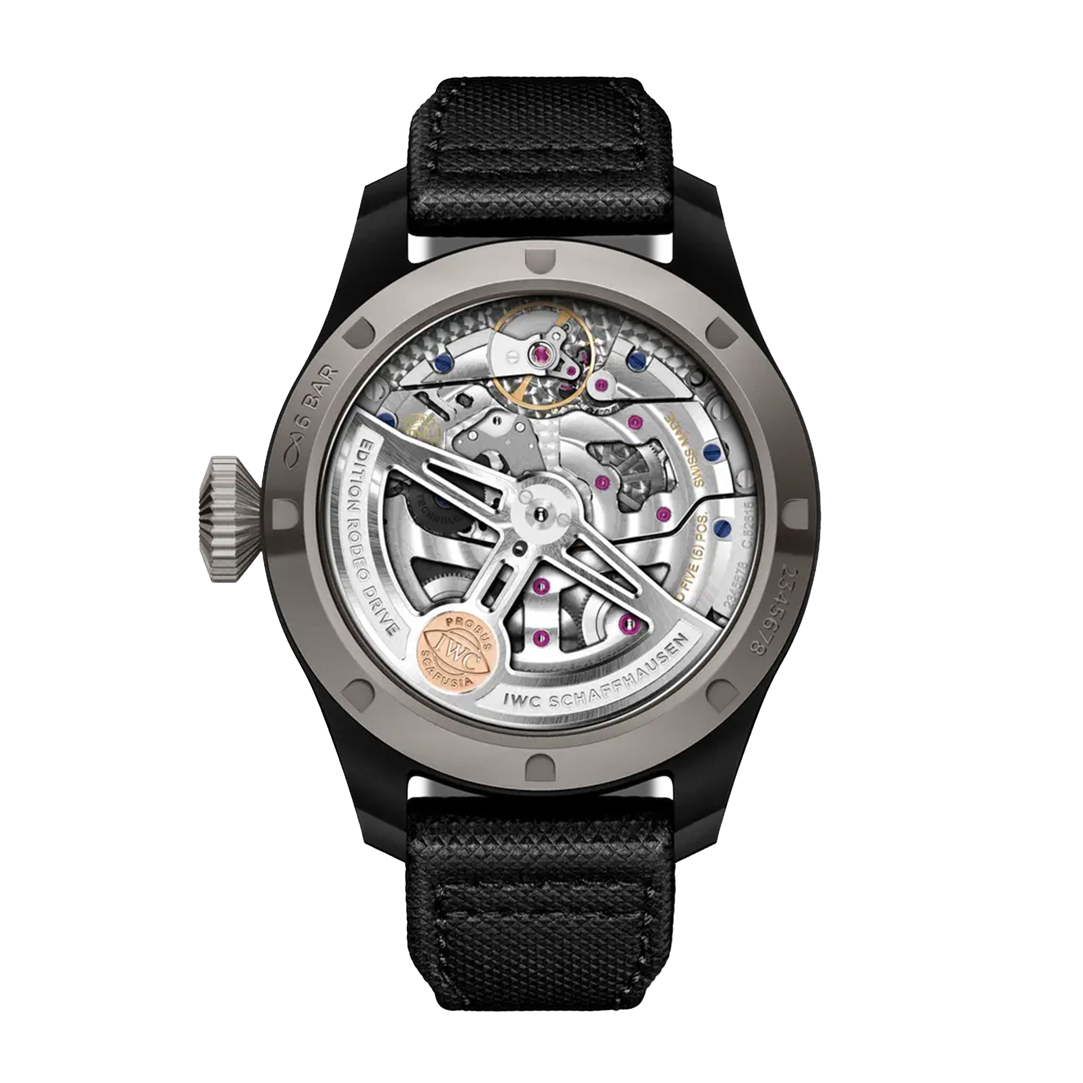 IWC Big Pilot’S Watch Perpetual Calendar Edition “Rodeo Drive” Watch, 46.2mm Blue Dial, IW503001