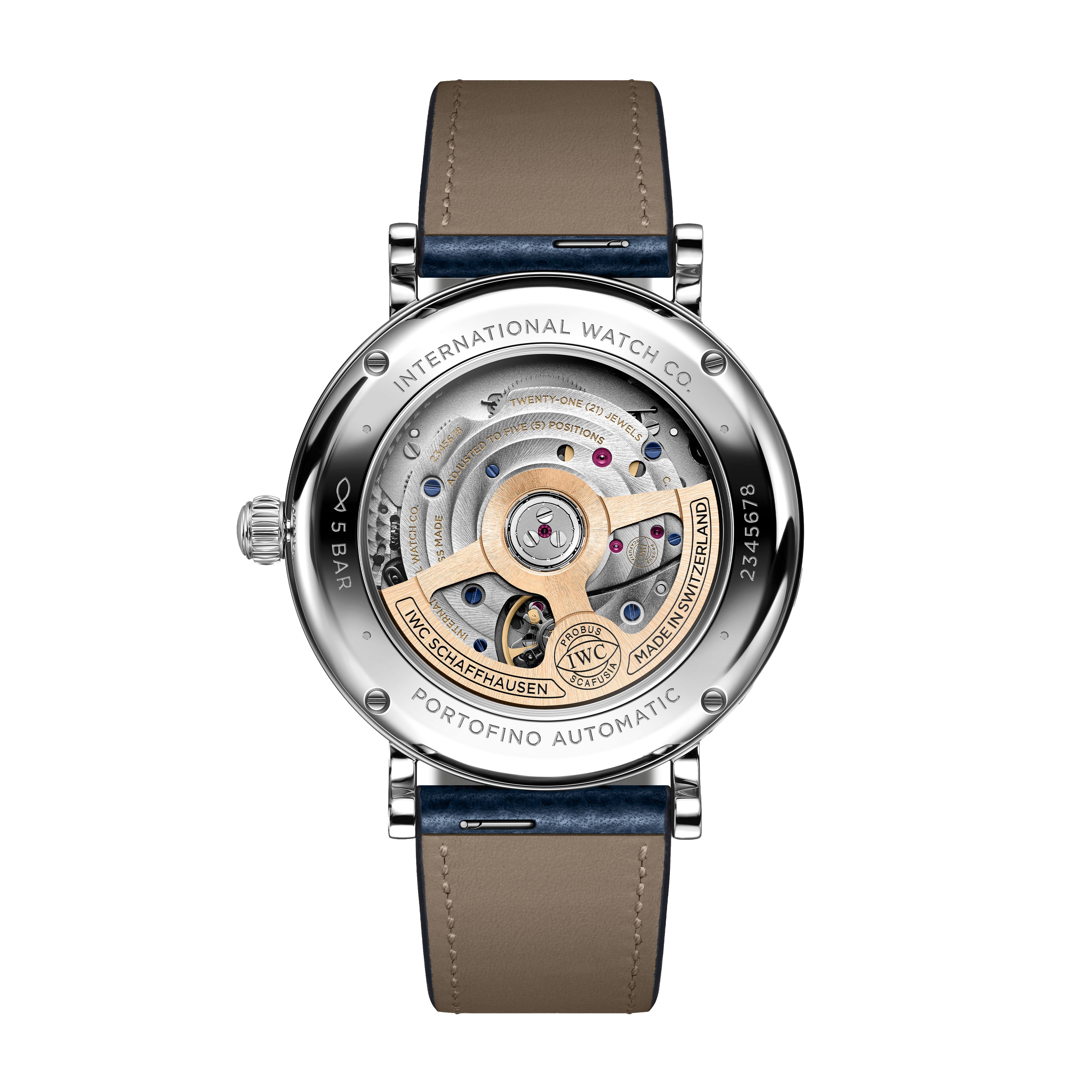 IWC Portofino Automatic 37 Watch, 37mm Silver Dial, IW658601