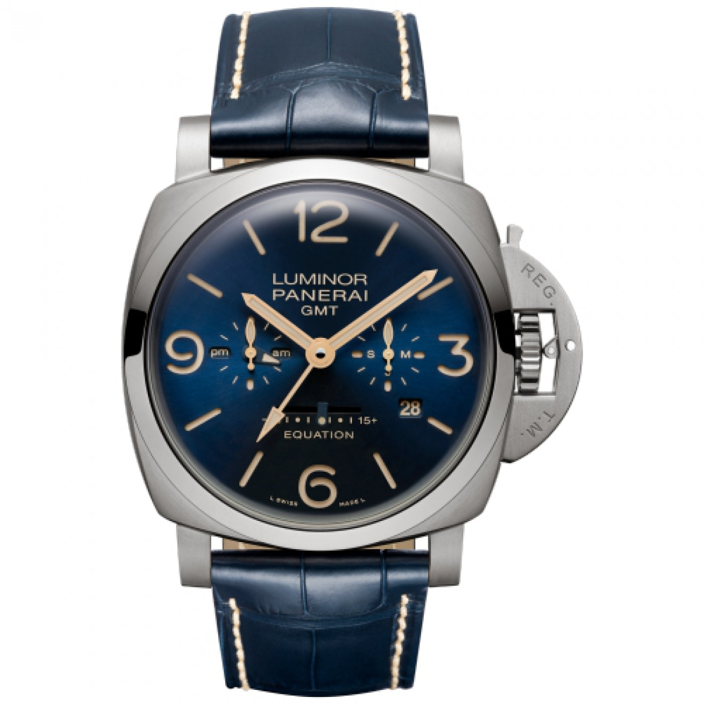 Panerai Luminor Equation of Time Watch, 47mm Blue Dial, PAM00670