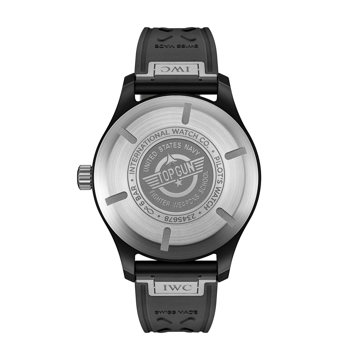 IWC Pilot's Watch Automatic TOP GUN Watch, 41mm Black Dial, IW326906