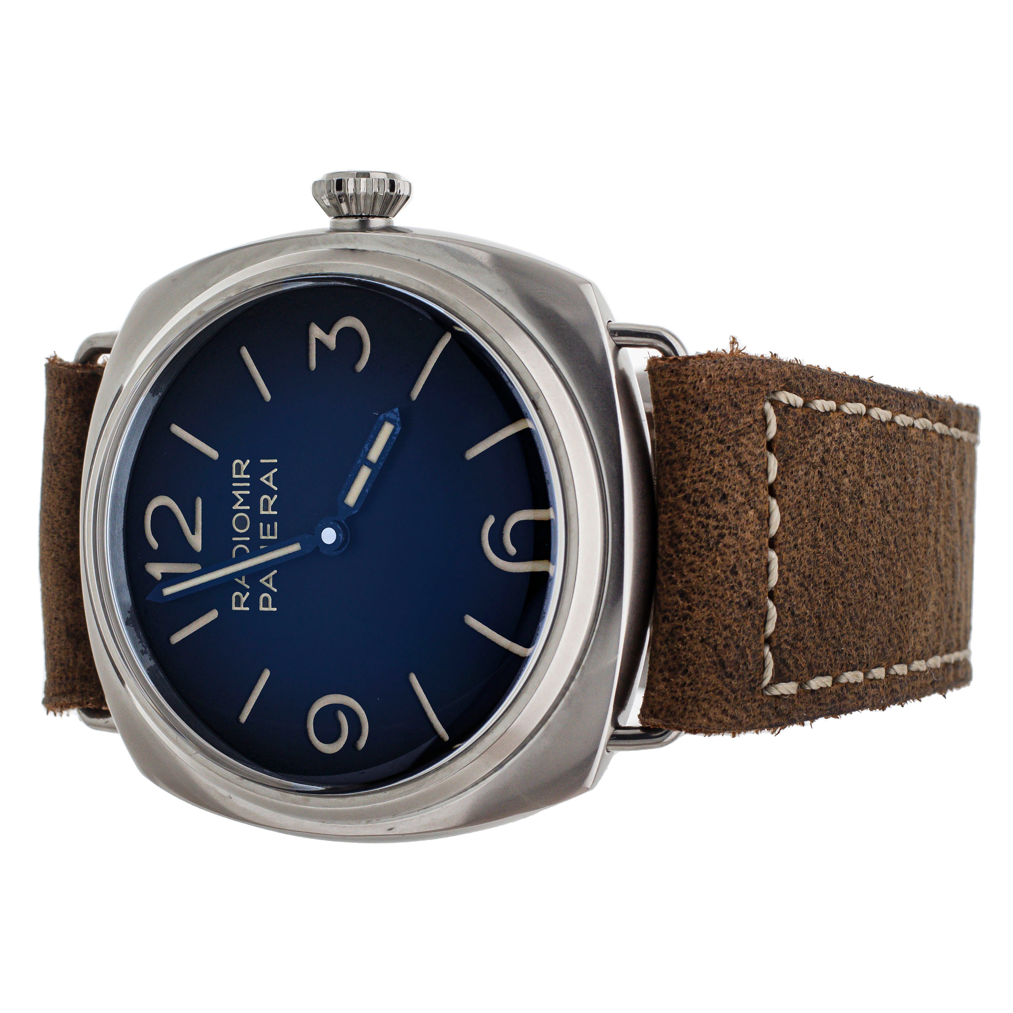 Panerai Radiomir Origine Blue Dial Manual Wind 45mm PAM01335 Full Set