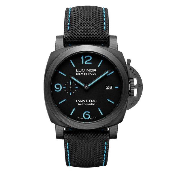 Panerai Luminor Marina Carbotech Watch, 44mm Black Dial, PAM01661