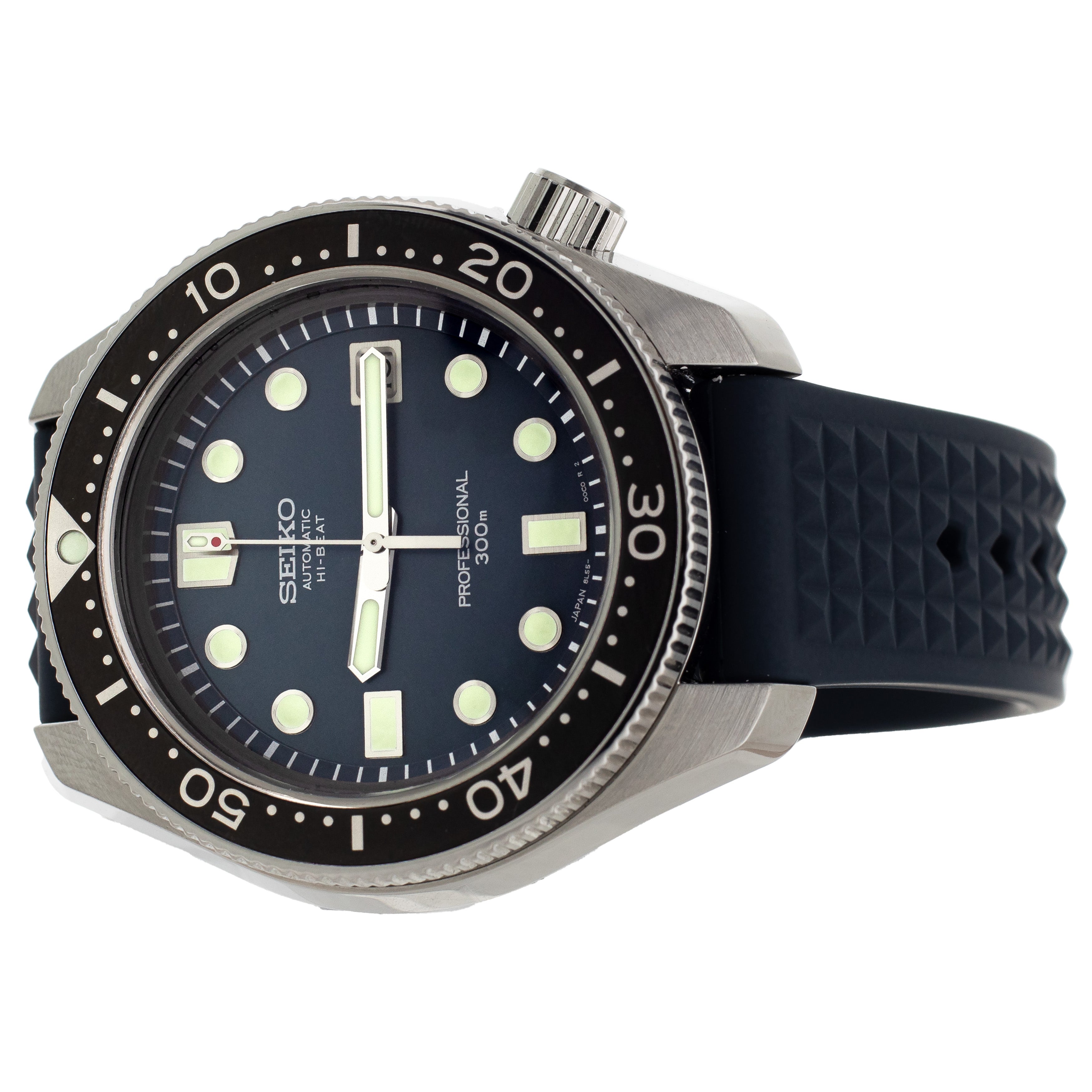 Seiko Prospex Diver 55th Anniversary Stainless Steel Blue Dial Rubber