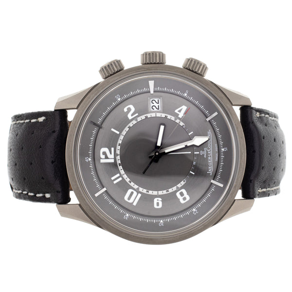 Jaeger LeCoultre Aston Martin Amvox Silver Dial Steel 44mm Q190T440 Full Set