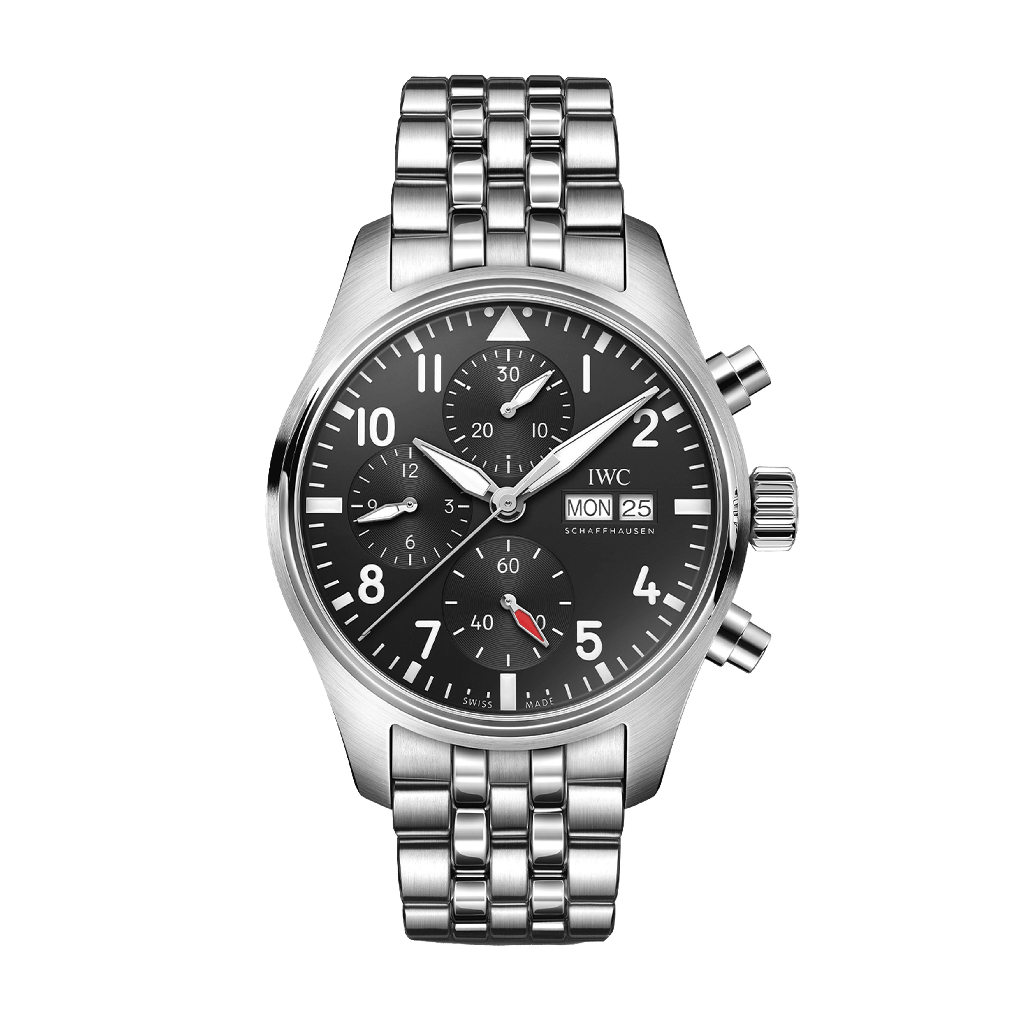 IWC Pilot's Watch Chronograph Watch, 41mm Black Dial, IW388113
