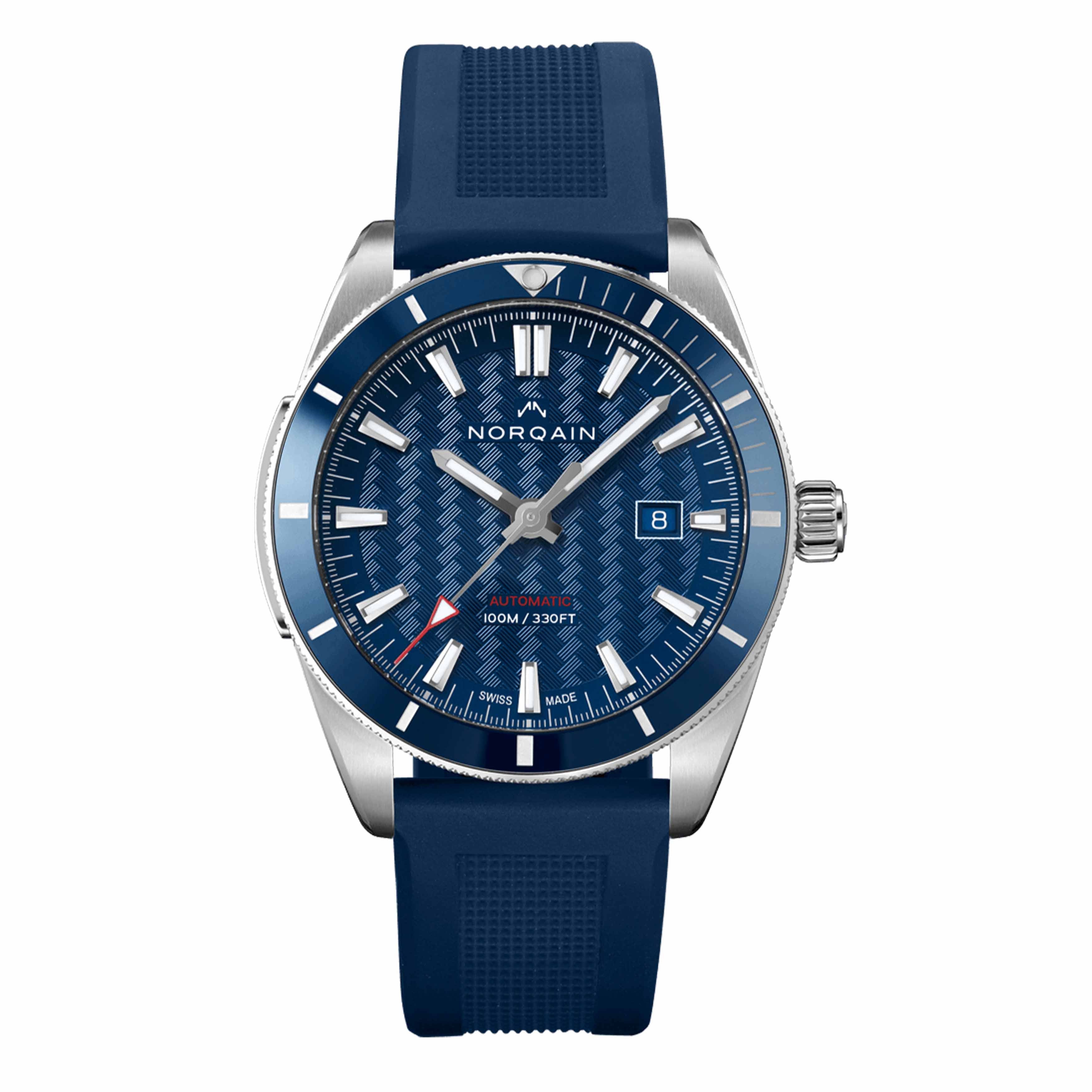 Norqain Adventure Sport Watch, 42mm Blue Dial, N1000C02A/A101/10AR.20S