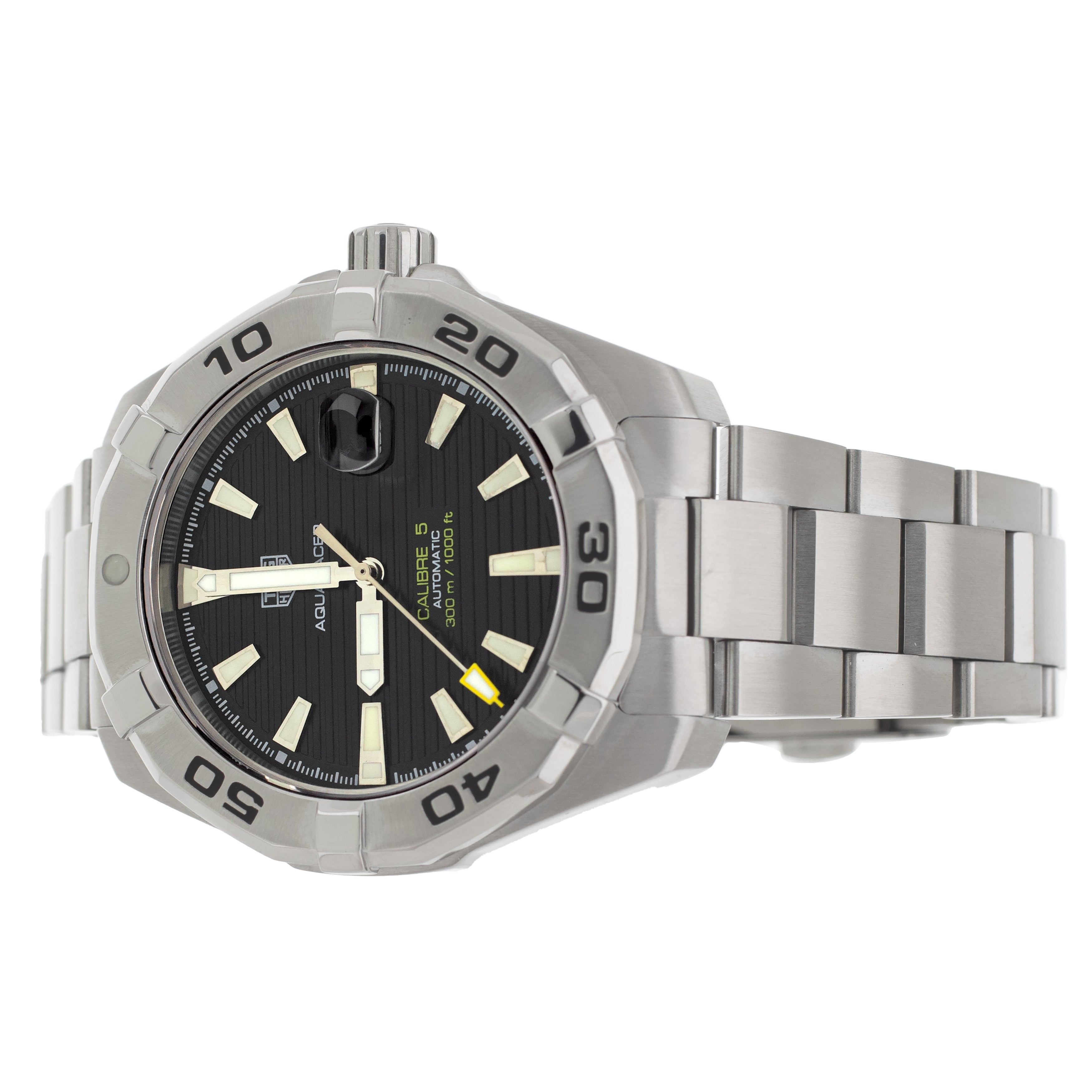 Tag aquaracer black online dial