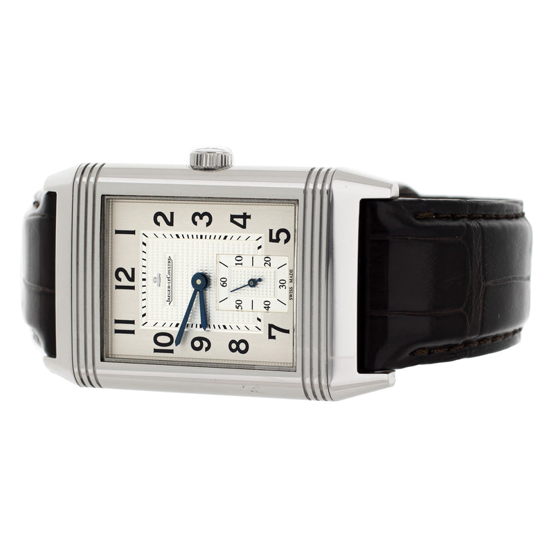 Jaeger-LeCoultre Grand Reverso Stainless Steel Silver Dial 42x30mm 273.8.04
