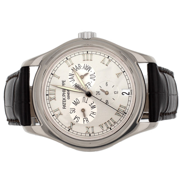 Patek Philippe Complications Annual Calendar White Gold 37mm 5035G-039 Full Set