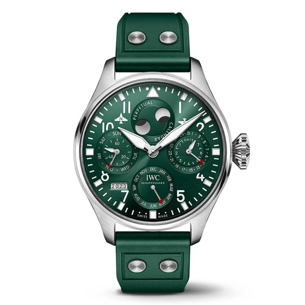 IWC Big Pilot's Watch Perpetual Calendar, 46mmmm Green Dial, IW503608