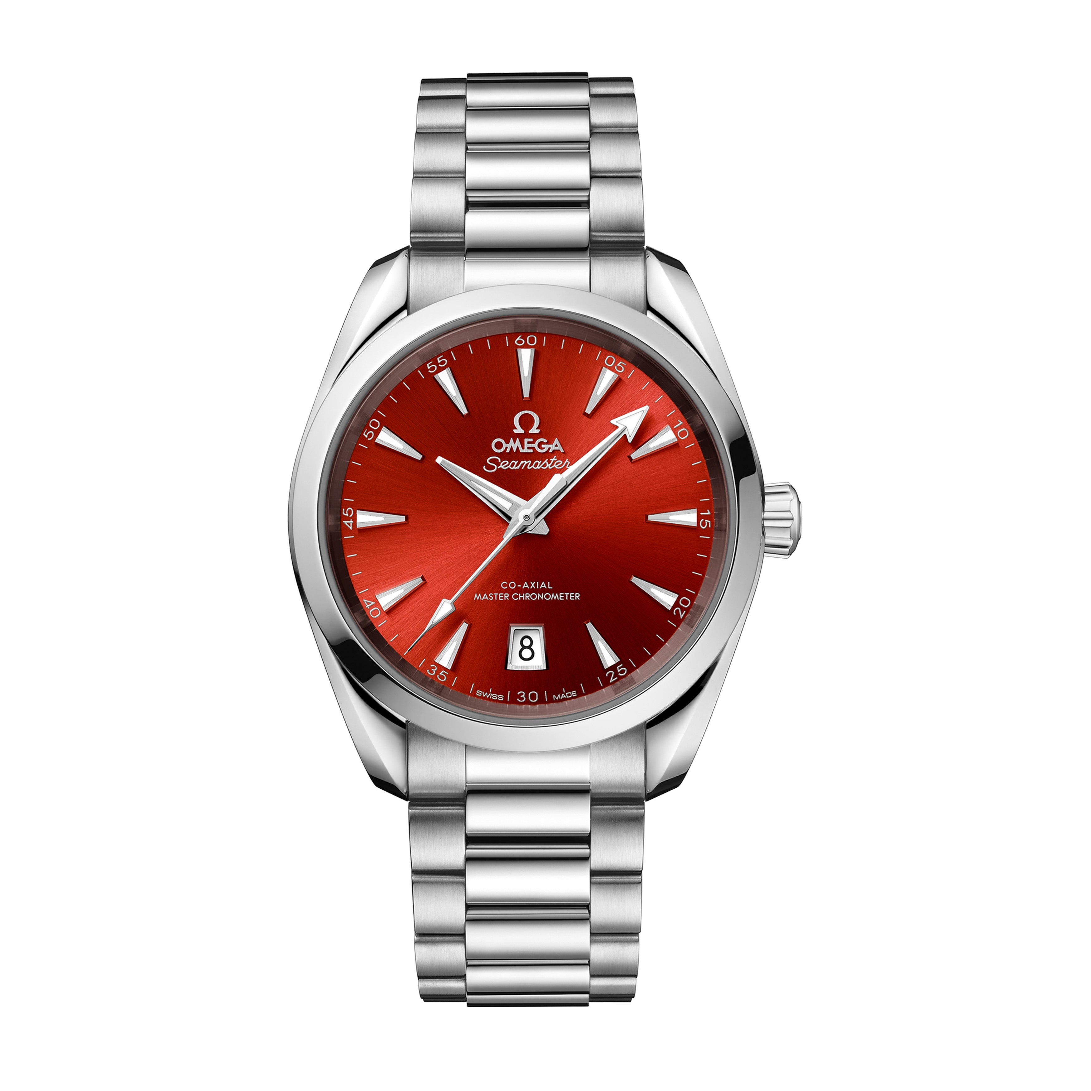 Omega Seamaster Aqua Terra Watch, 38mm Red Dial, 22010382013003