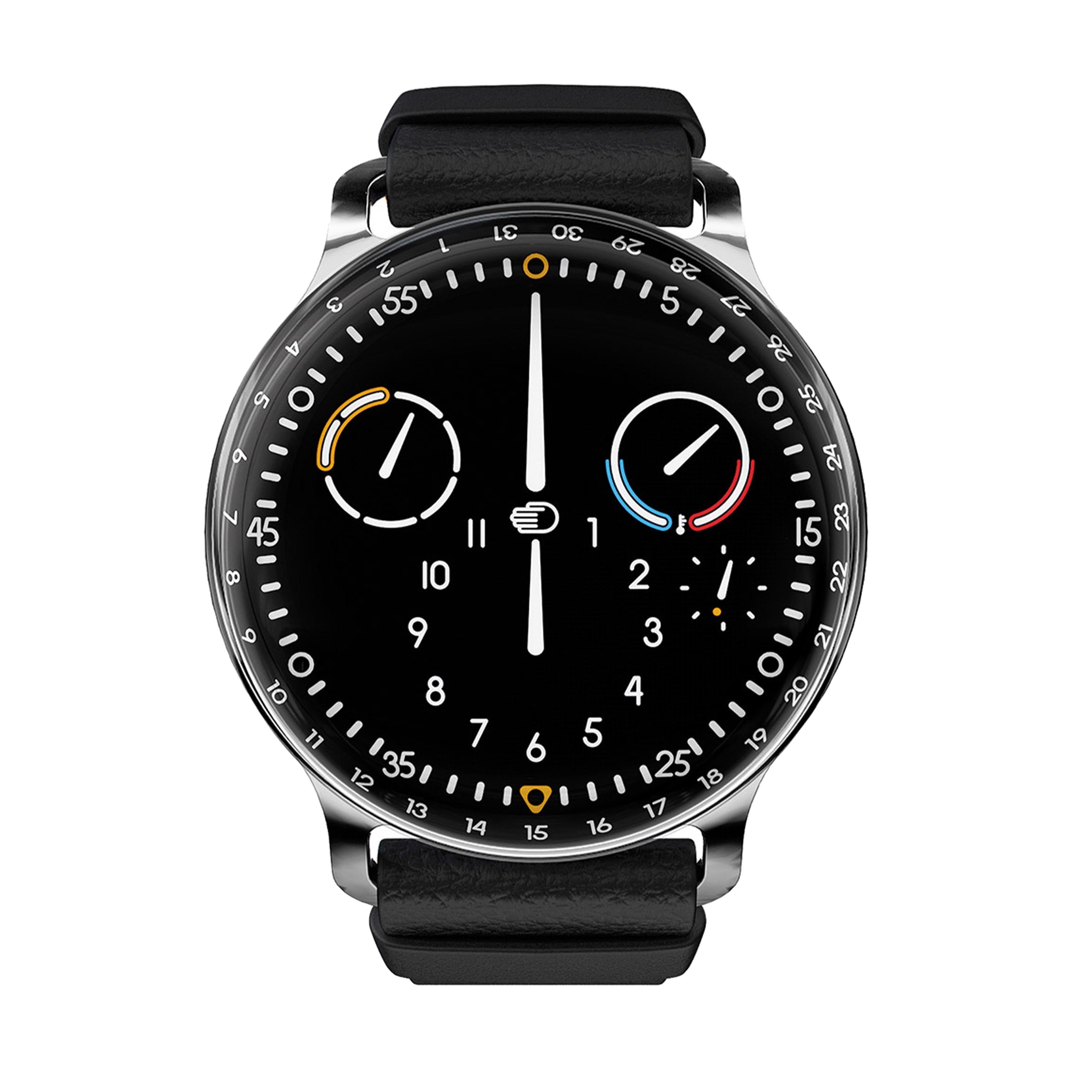 Ressence Type 3 Watch 44mm Black DIal Type 3.5 B