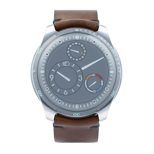 Ressence Type 5 Watch, 44mm Gray Dial, Type 5.1 G