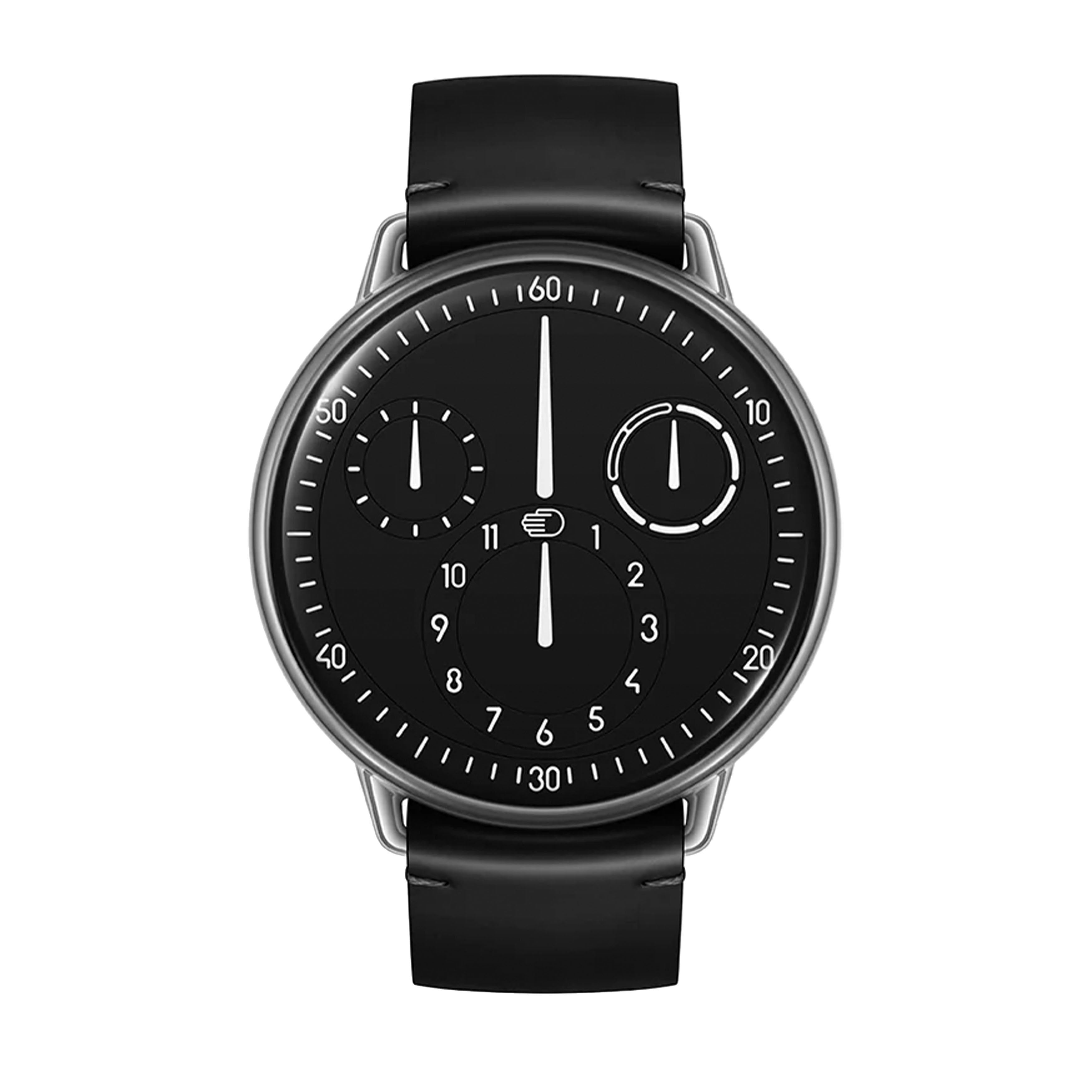 Ressence Type 1 Watch, 42mm Black Dial, Type 1.3 B