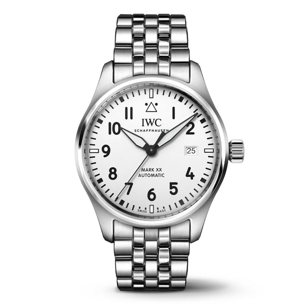 IWC Pilot's Watch Mark XX, 40mm White Dial, IW328208