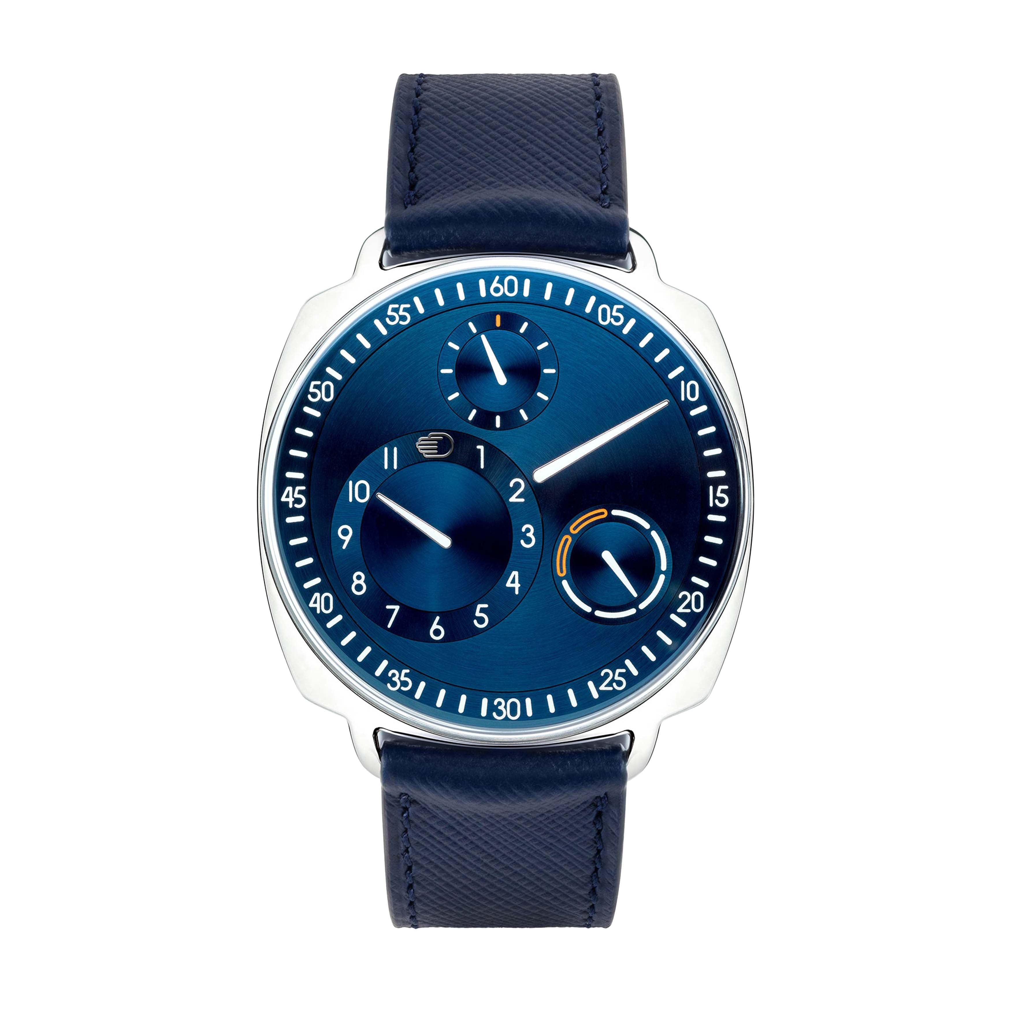 Ressence Type 1² Watch, 42mm Blue Dial, TYPE 1.3² N
