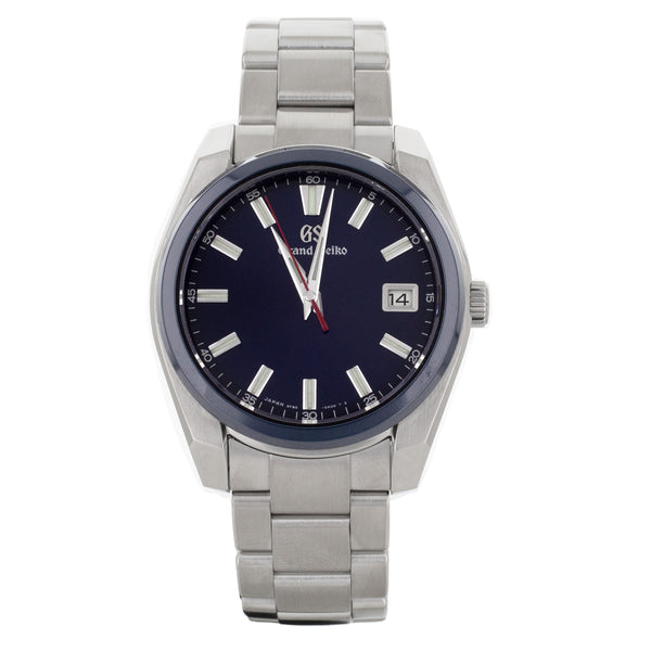 Grand Seiko Sport Collection Stainless Steel Blue Dial 40mm SBGP015 Full Set