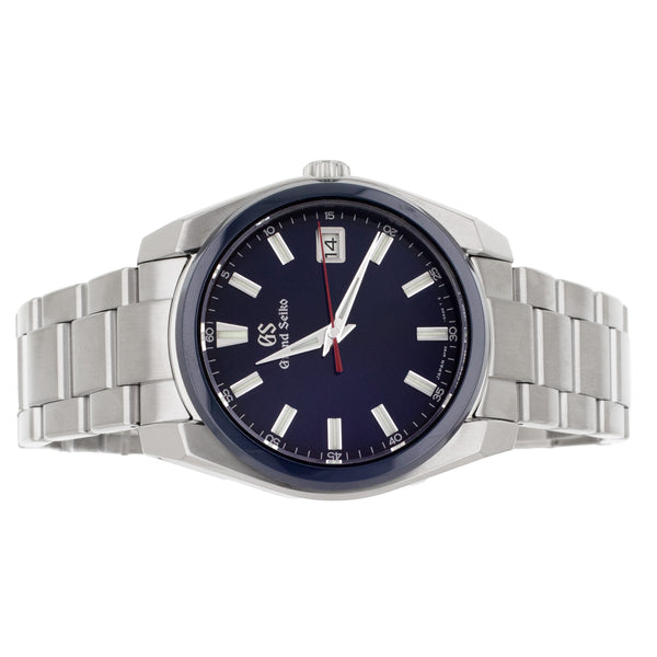 Grand Seiko Sport Collection Stainless Steel Blue Dial 40mm SBGP015 Full Set