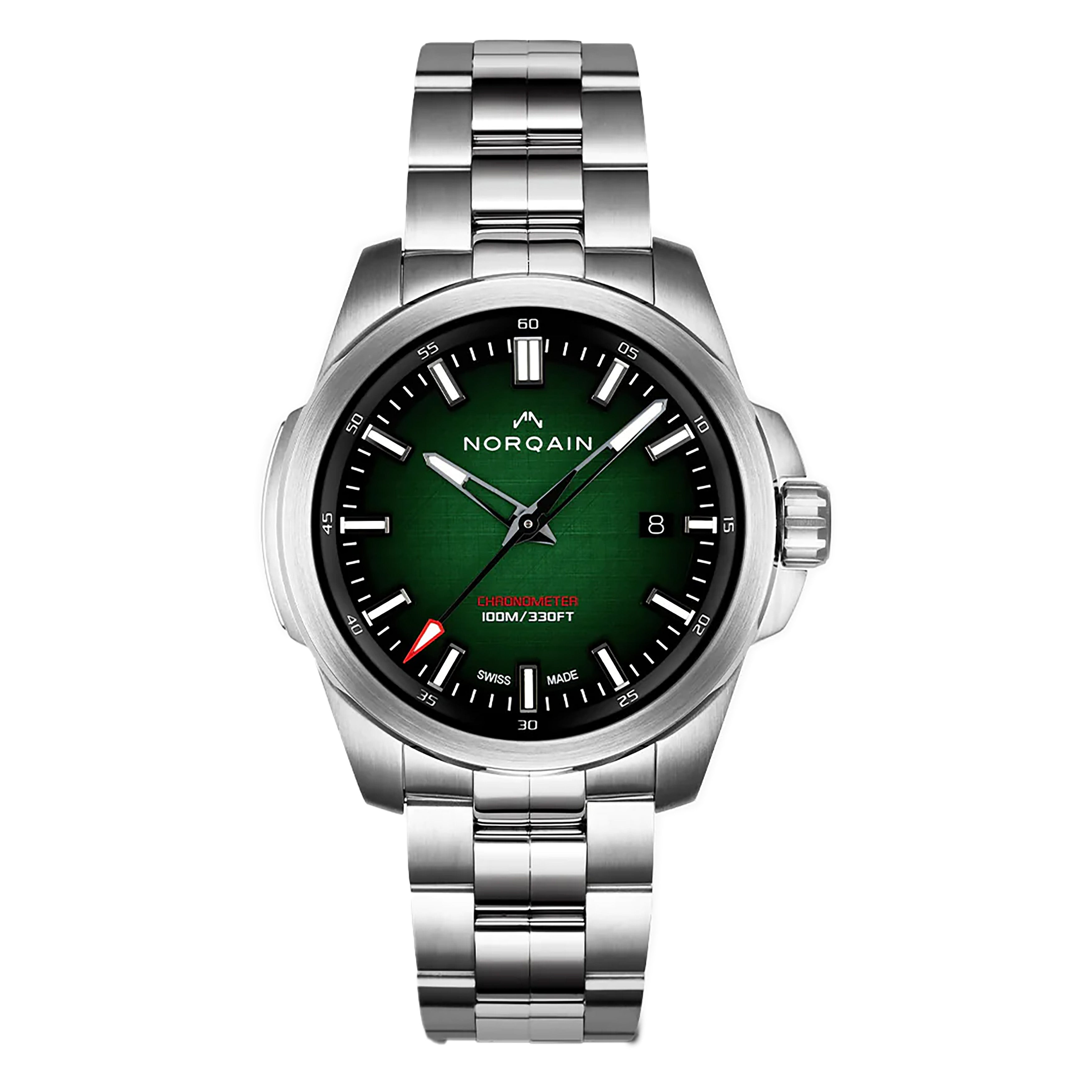 Norqain Independence Watch, 40mm Green Dial, N3008S03A/ES301