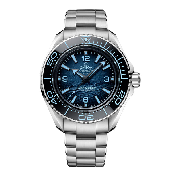 Omega Seamaster Ultra Deep 6000m Watch, 45.5mm Summer Blue Dial, 21530462103002