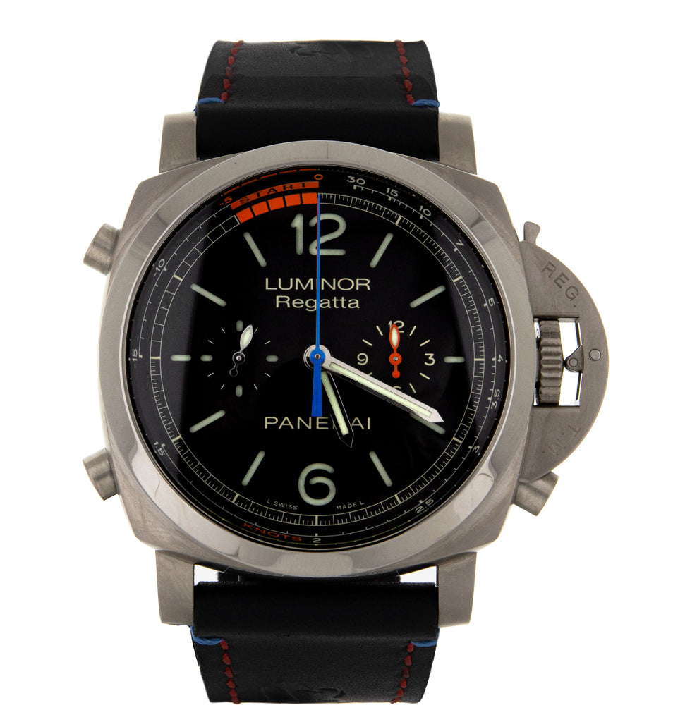 Panerai Luminor Regatta Chronograph Flyback Titanium 47mm PAM00526 Ful