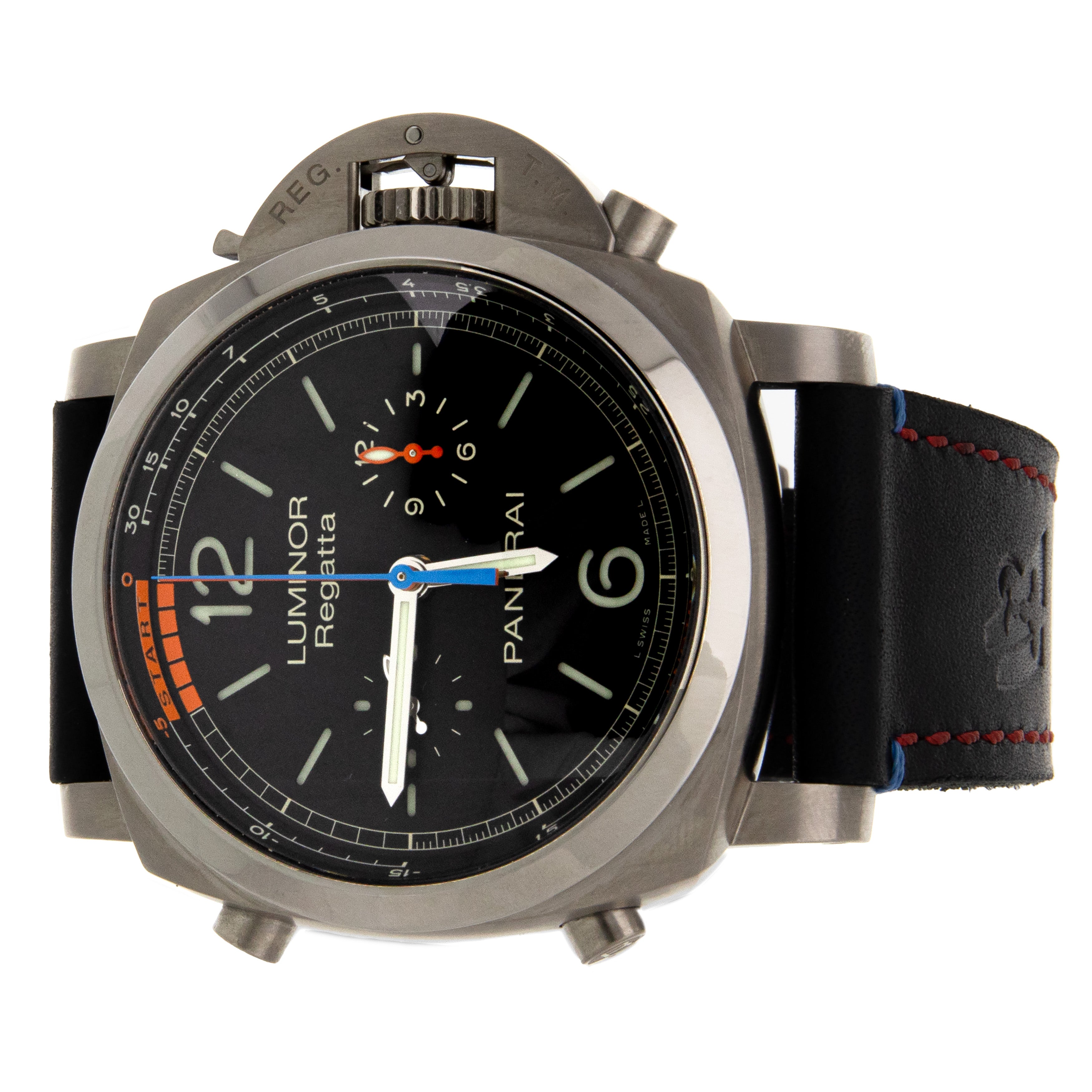 Panerai Luminor Regatta Chronograph Flyback Titanium 47mm PAM00526 Ful