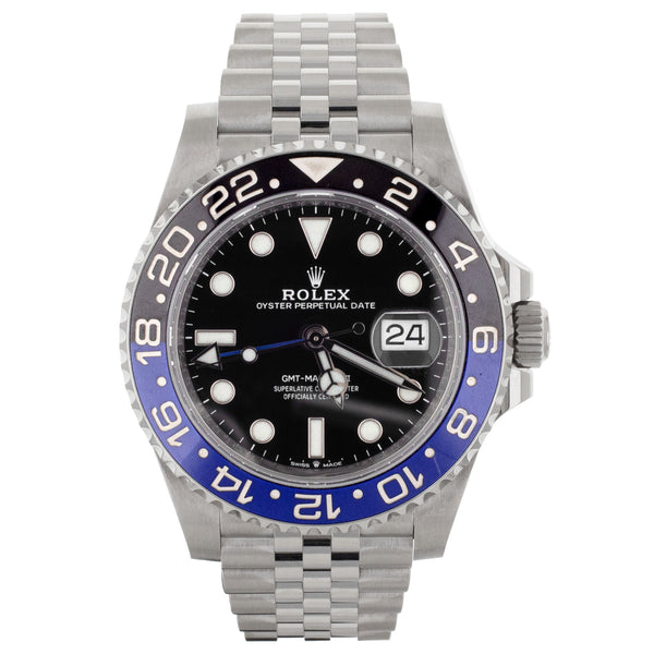 Rolex GMT-Master II Stainless Steel Black Dial Jubilee 40mm 126710BLNR