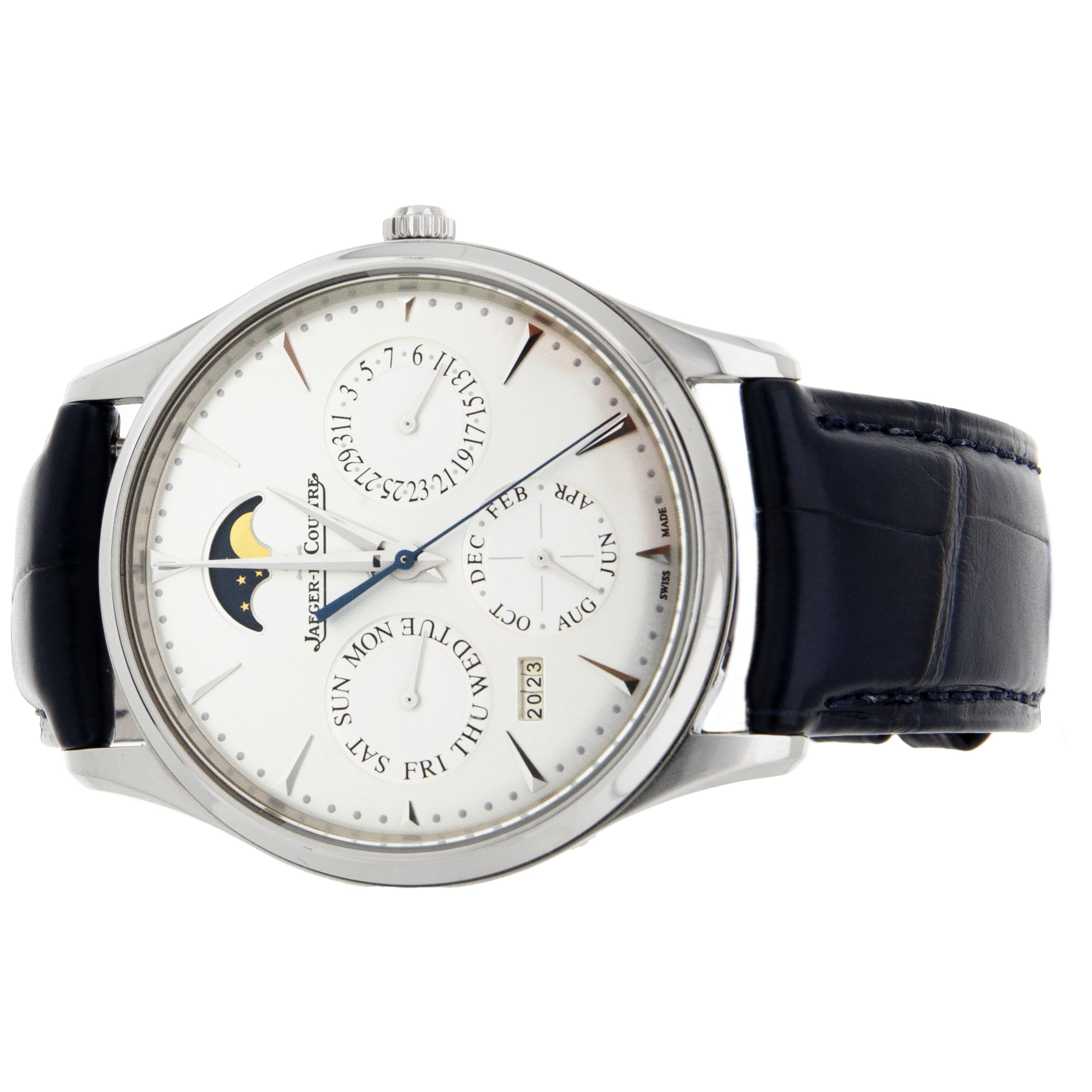 Jaeger LeCoultre Master Ultra Thin Perpetual Stainless Steel 39mm Q130