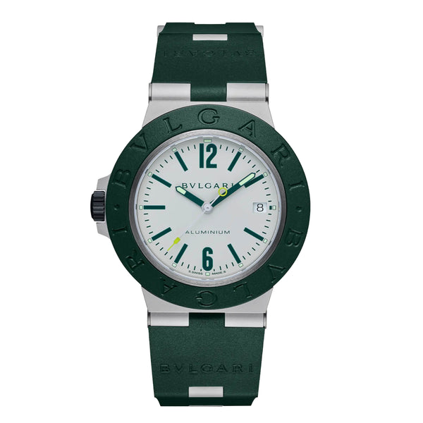Bulgari Bulgari Aluminium Match Point Edition watch, 40mm White DIal, 103854