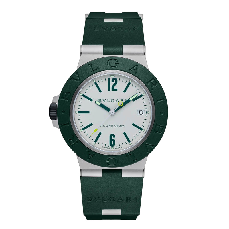 Bulgari Bulgari Aluminium Match Point Edition watch, 40mm White DIal, 103854