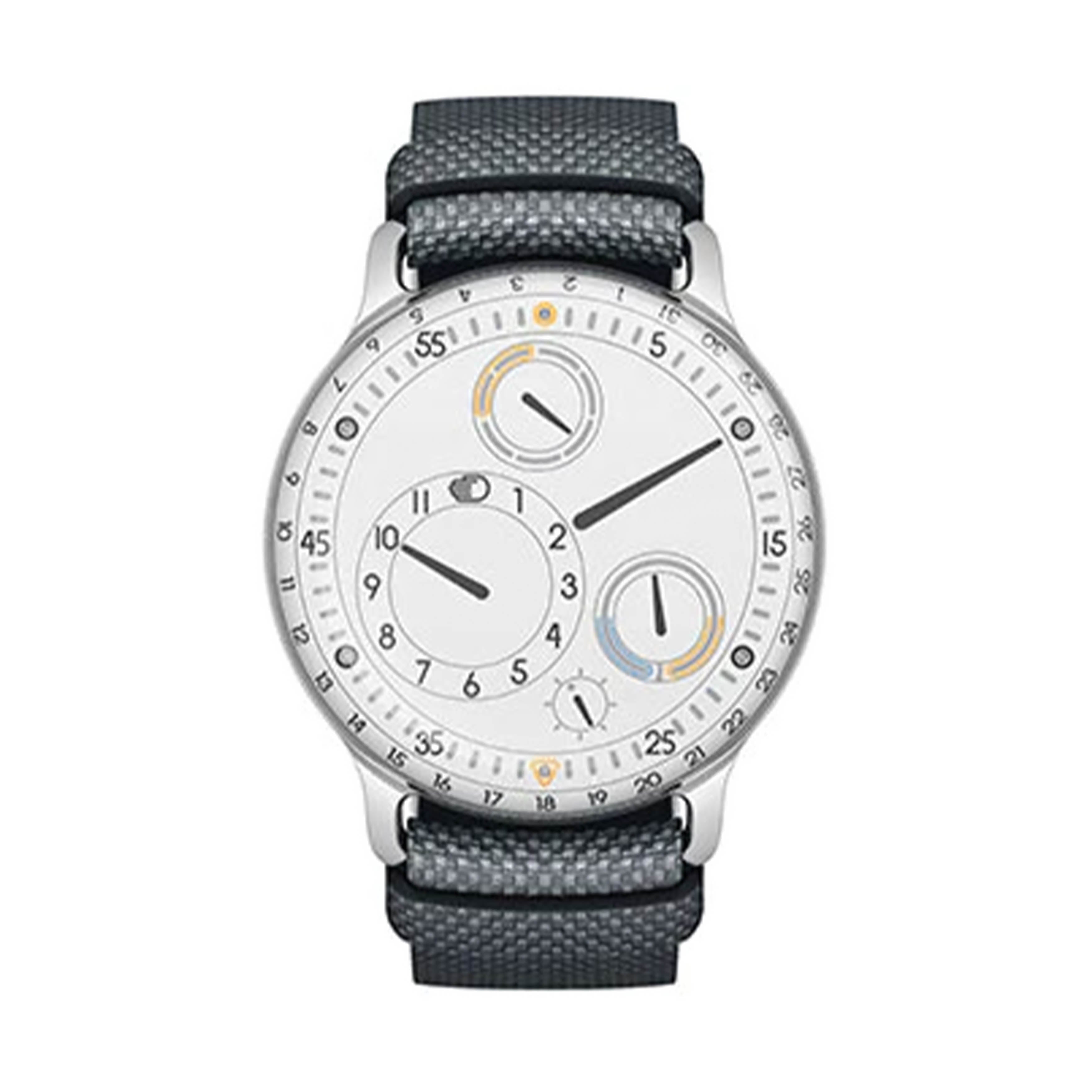 Ressence Type 3 Watch 44mm White Dial Type 3.5 W